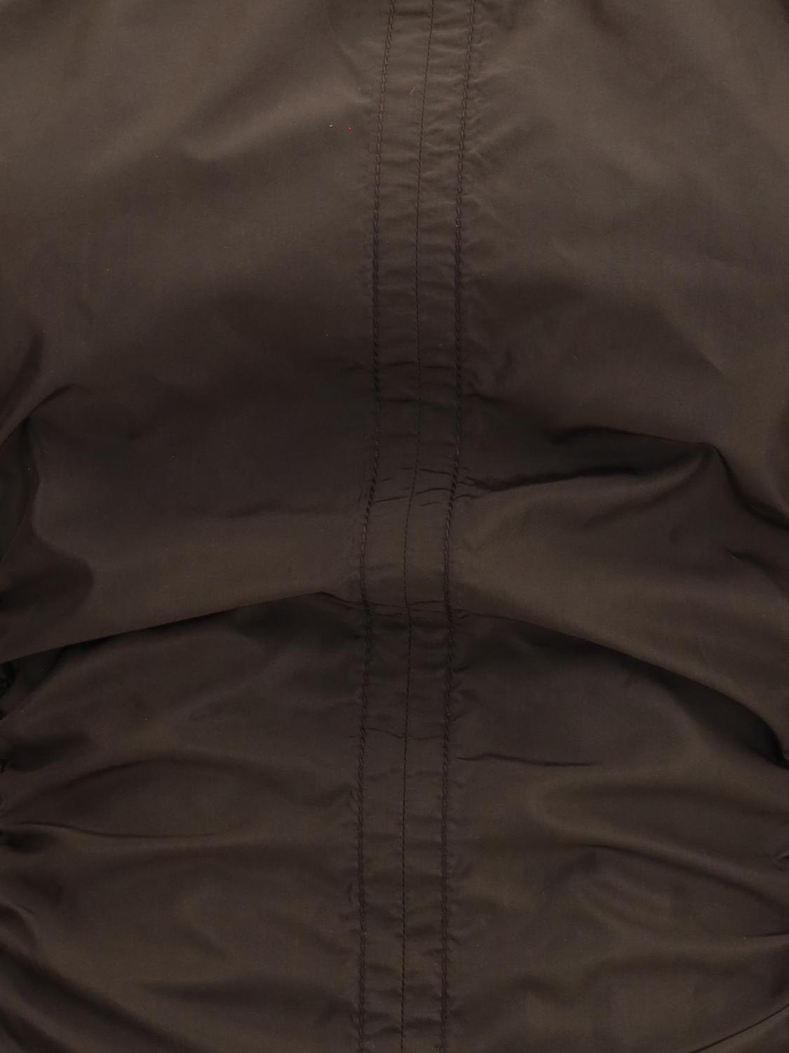 BOTTEGA VENETA CAMICIA: Top Bottega Veneta in seta cut-out, Marrone - Img 4