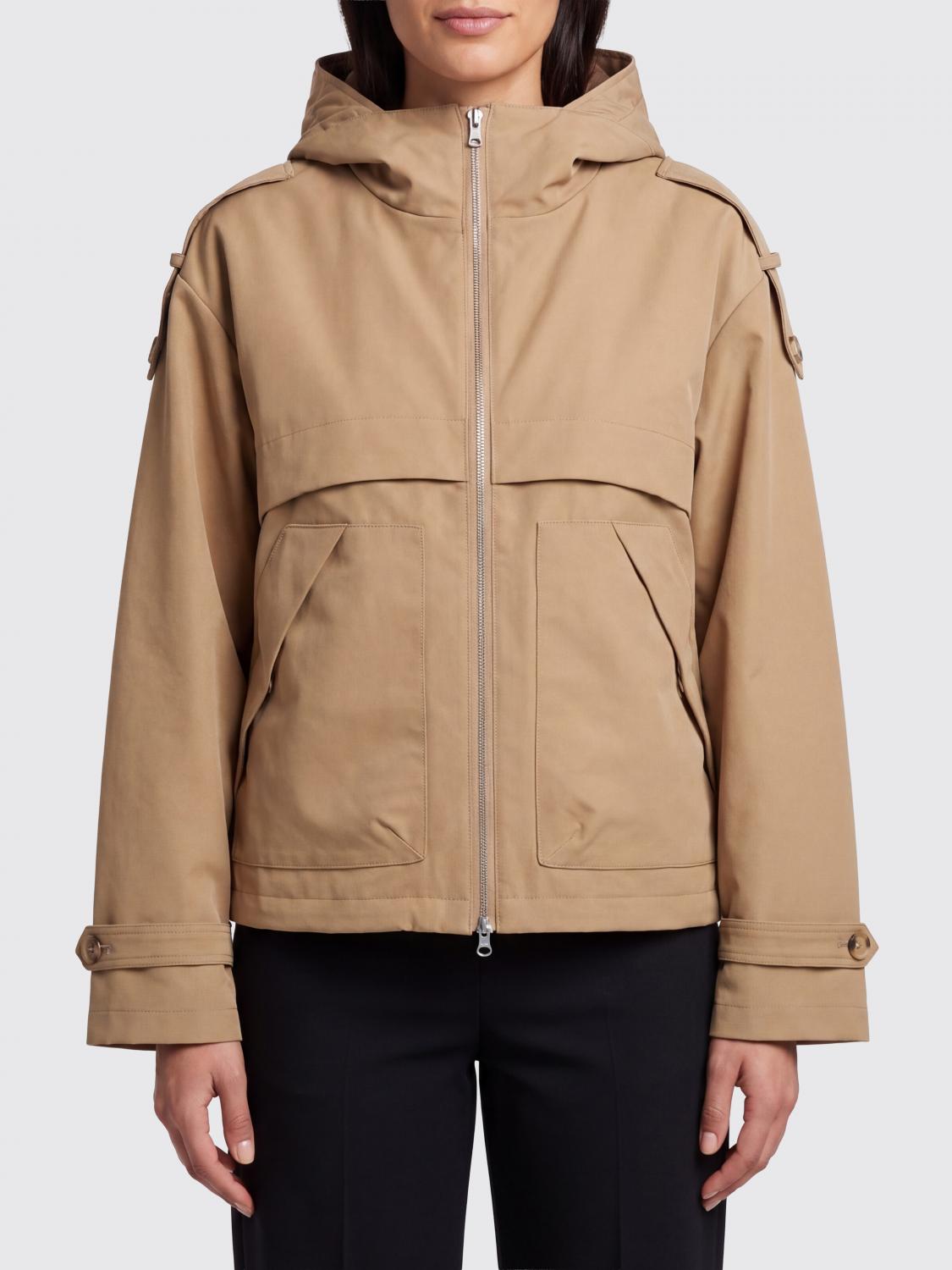 URBANCODE GIACCA: Giacca a vento con cappuccio in poliestere Urbancode, Beige - Img 1