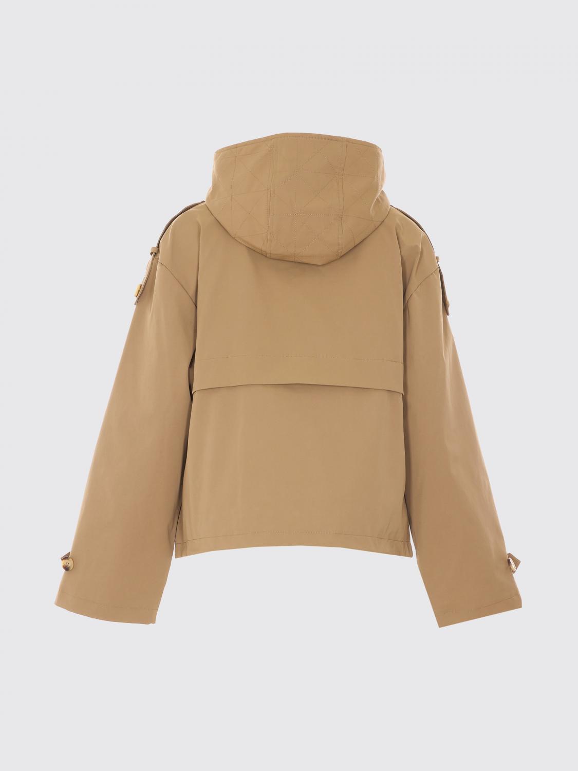 URBANCODE GIACCA: Giacca a vento con cappuccio in poliestere Urbancode, Beige - Img 3