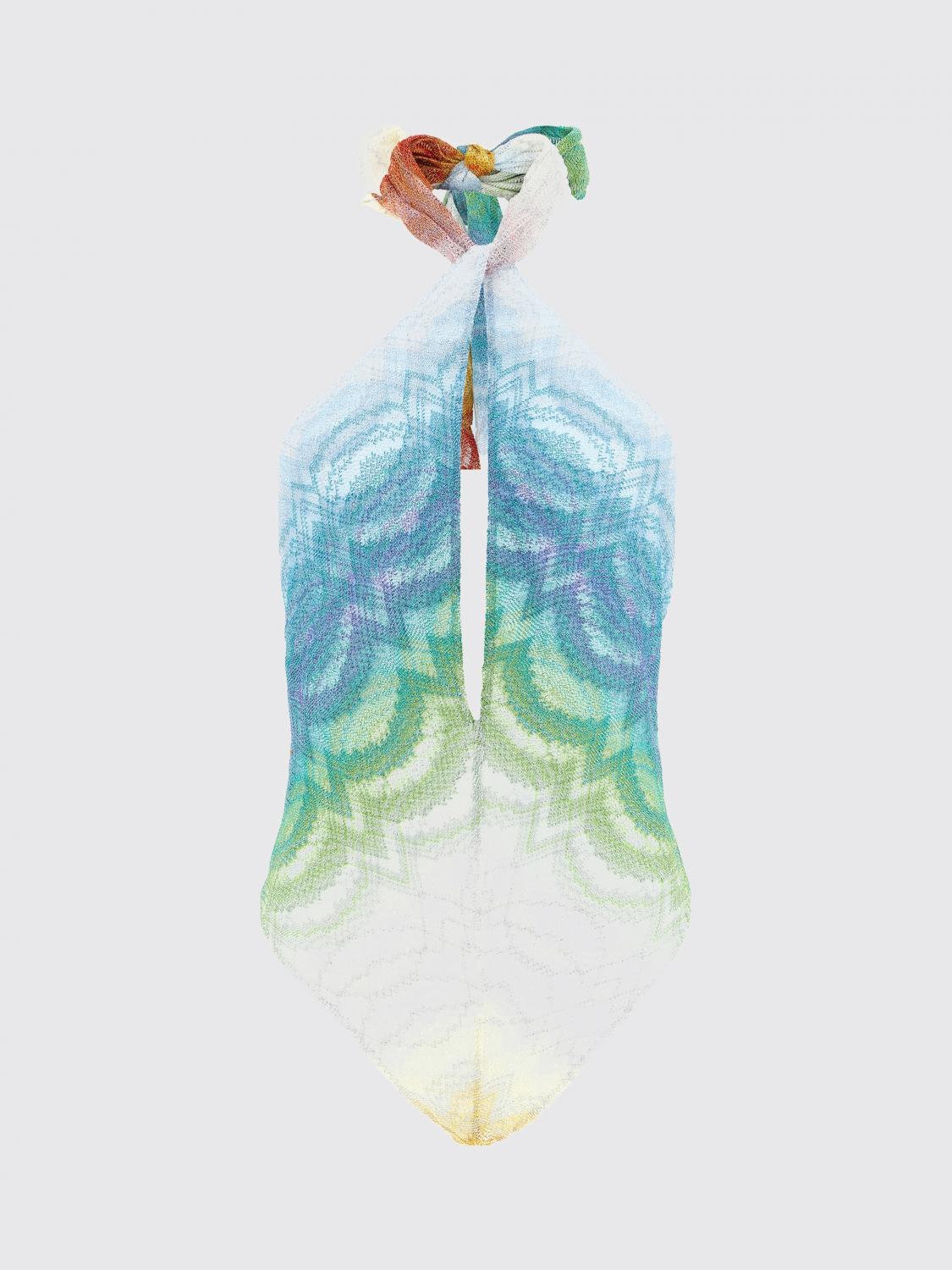 MISSONI COSTUME: Costume intero Missoni in jersey con motivo zig-zag , Fantasia - Img 2