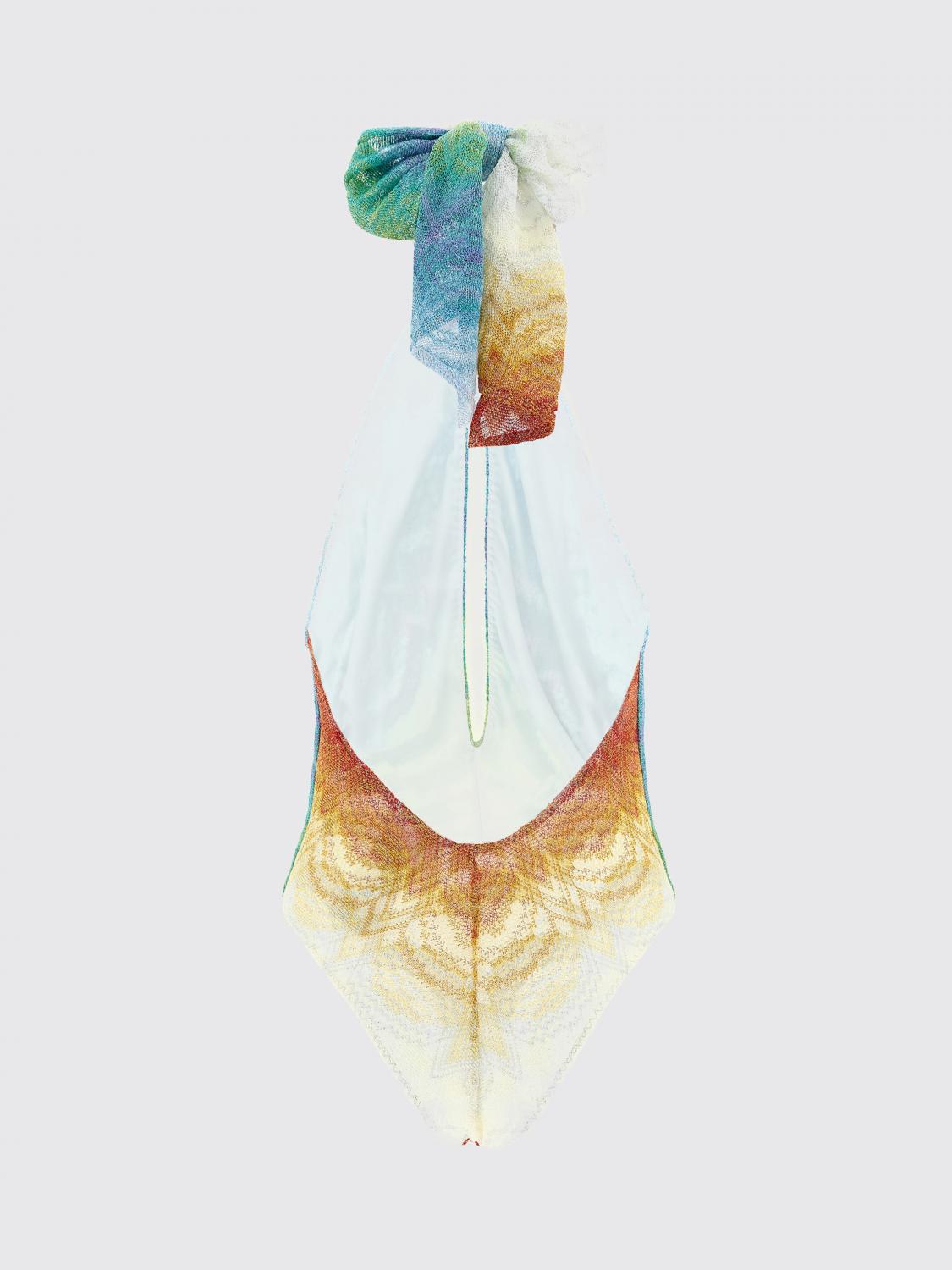 MISSONI COSTUME: Costume intero Missoni in jersey con motivo zig-zag , Fantasia - Img 3
