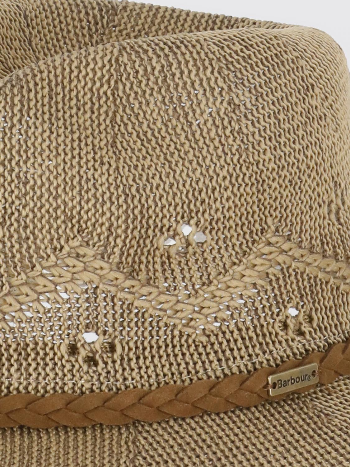 BARBOUR CAPPELLO: Cappello all'uncinetto Barbour, Beige - Img 2