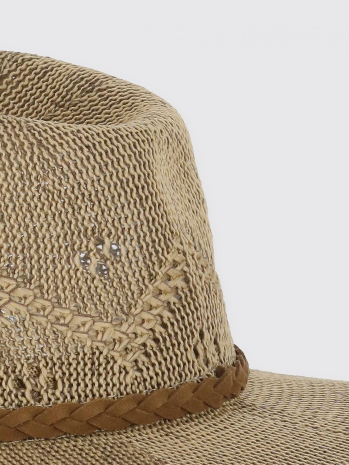 BARBOUR CAPPELLO: Cappello all'uncinetto Barbour, Beige - Img 3