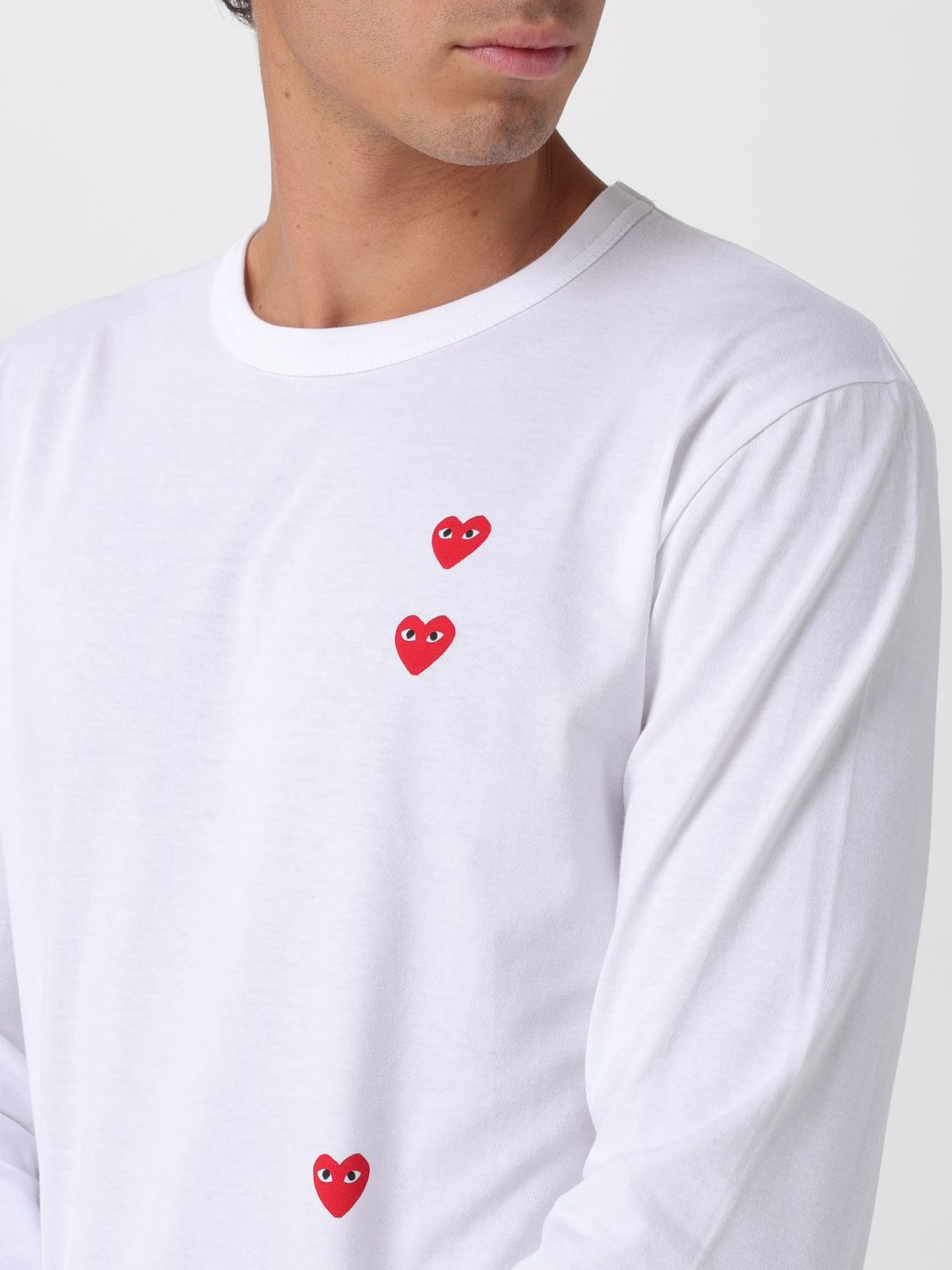 COMME DES GARÇONS T-SHIRT: Polo herren Comme Des GarÇons, Weiß - Img 3