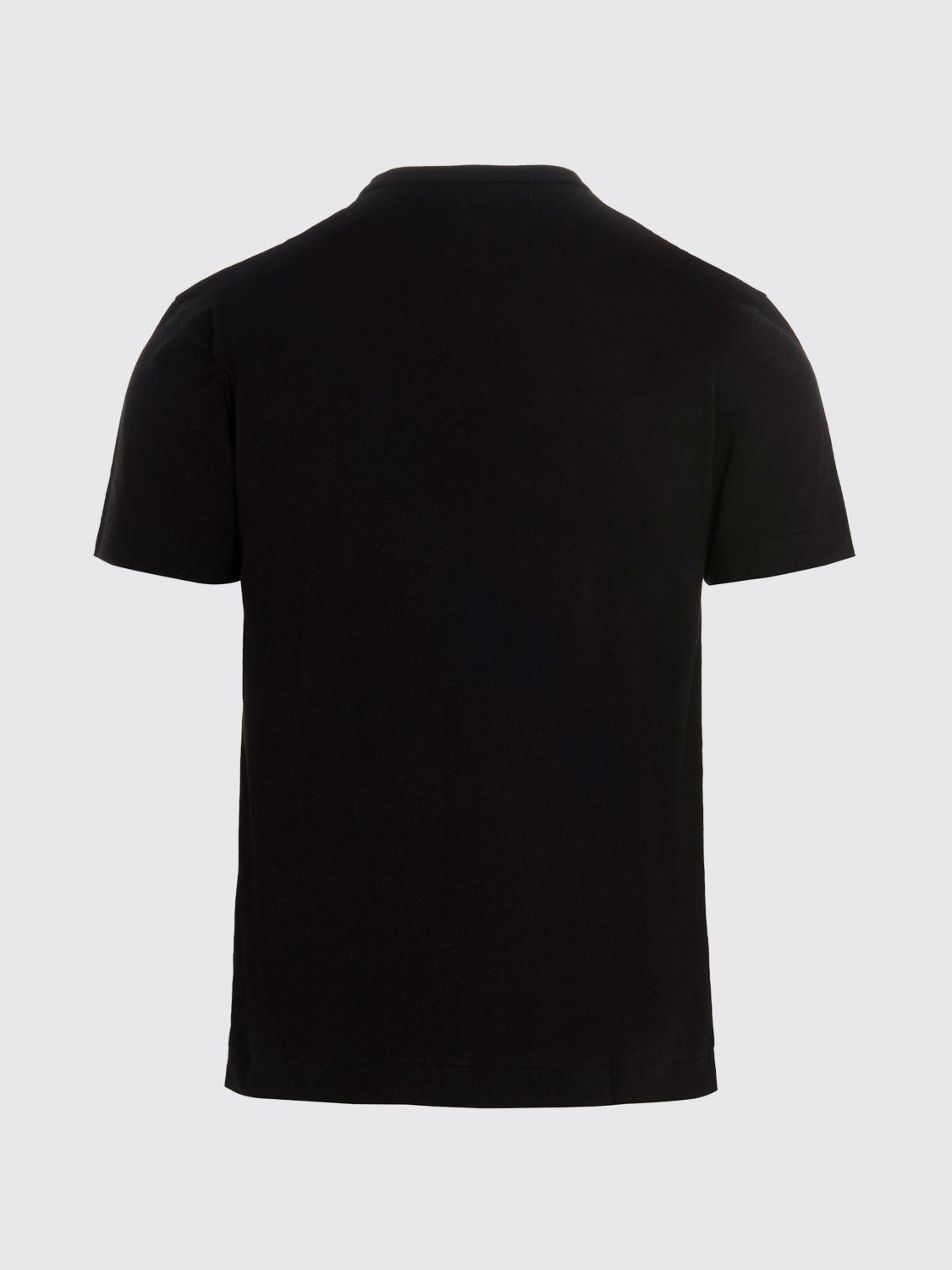 COMME DES GARÇONS CAMISETA: Camiseta de algodón estampada Comme Des Garçons, Negro - Img 3