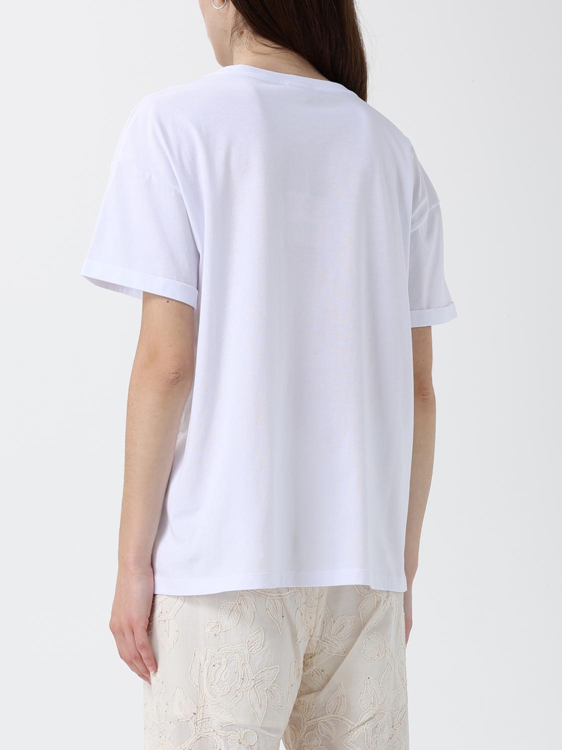 LIU JO T-SHIRTS: T-shirts in cotone con ricami Liu Jo, Bianco - Img 2