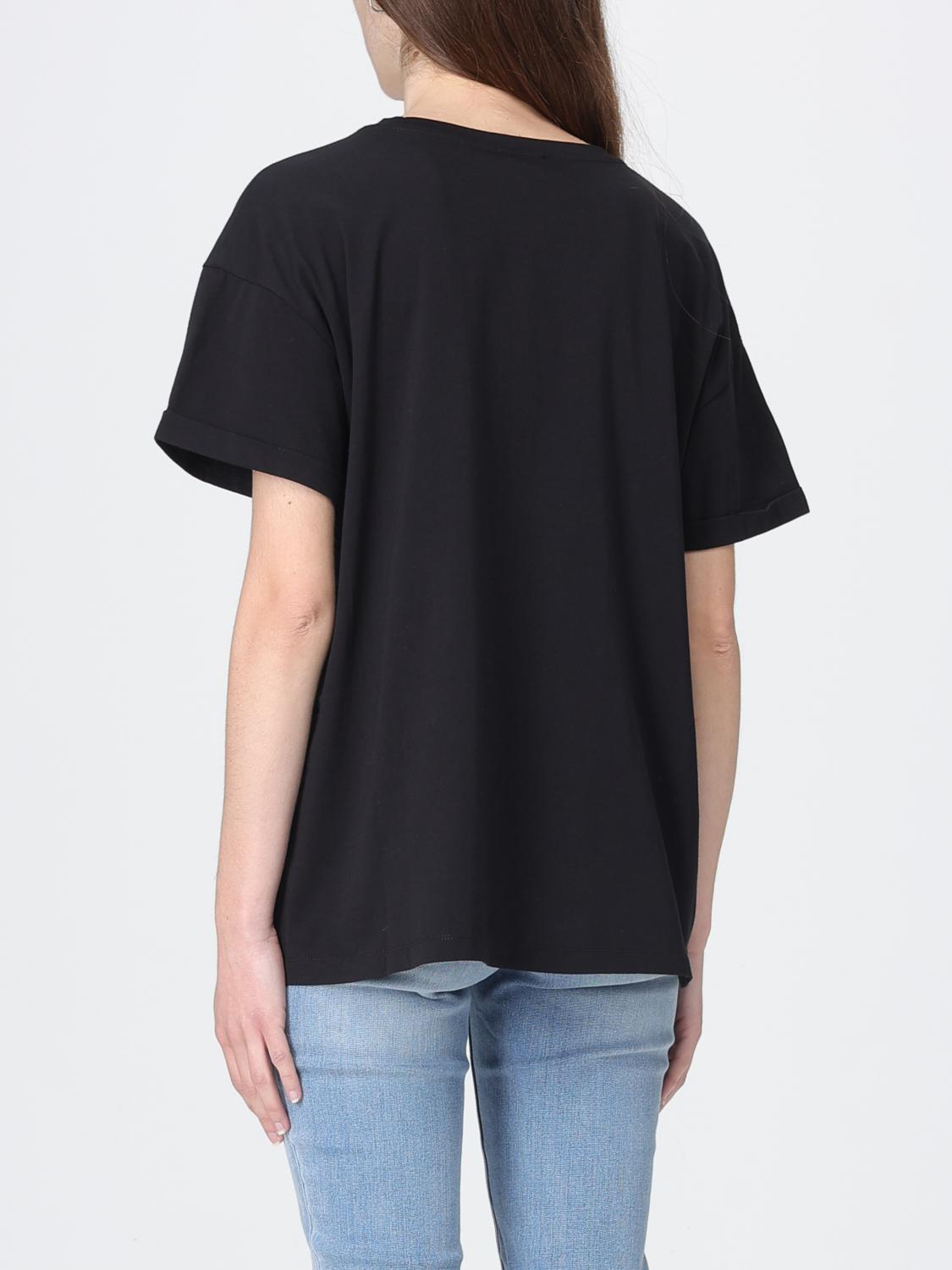 LIU JO T-SHIRTS: T-shirts in cotone con ricamo Liu Jo, Nero - Img 2