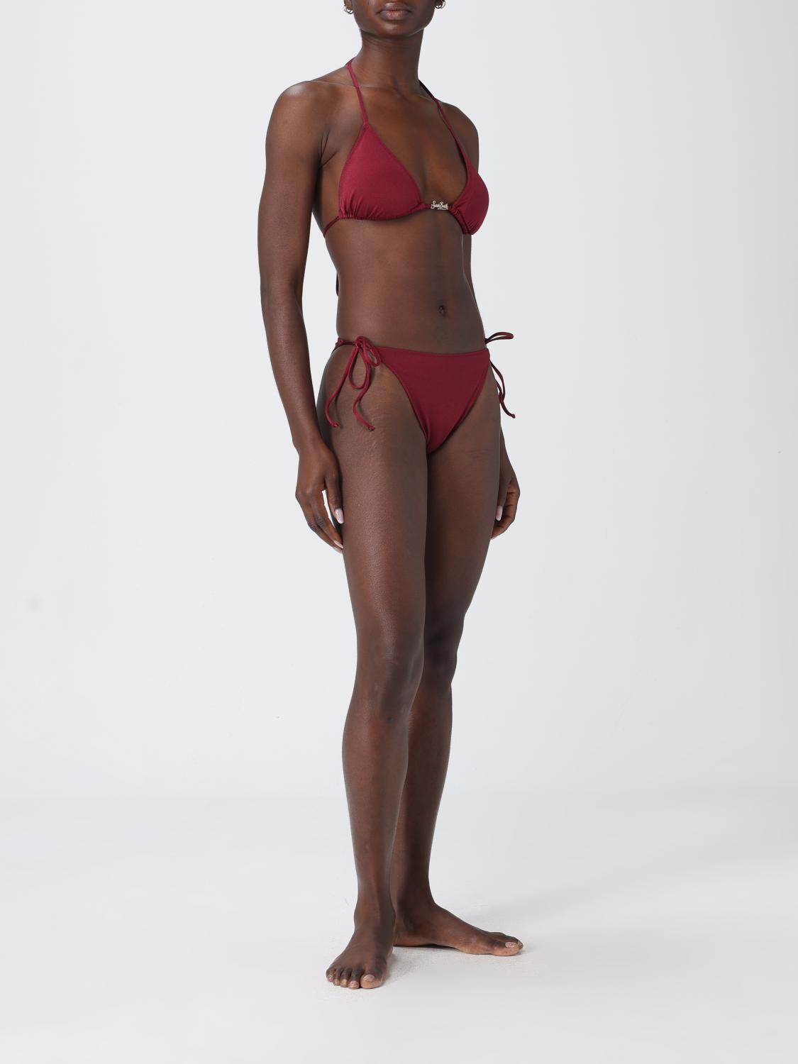 MC2 SAINT BARTH BAÑADOR: Top de bikini Mc2 Saint Barth, Granate - Img 5