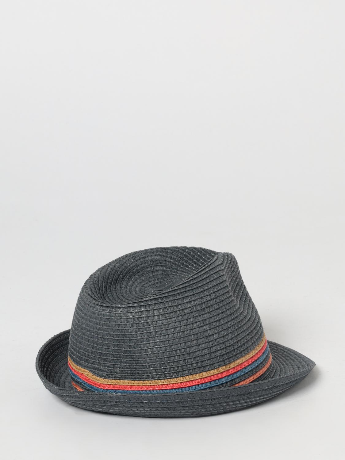 PAUL SMITH HAT: Hat men Paul Smith, Blue - Img 2