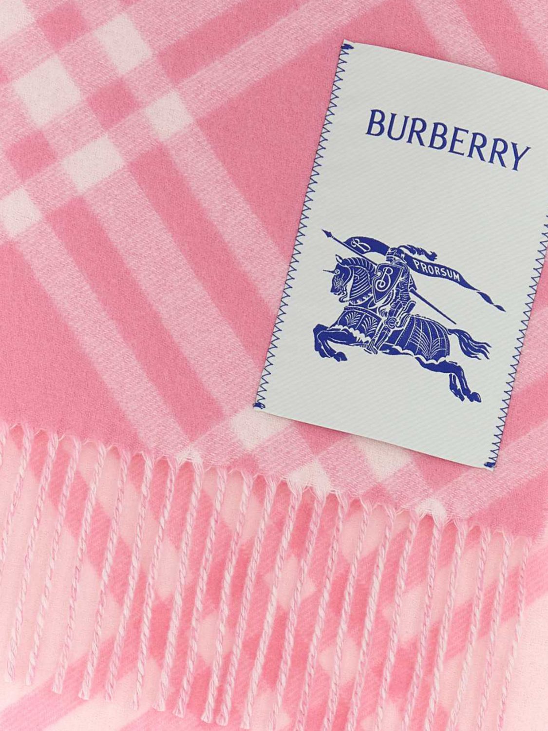 BURBERRY SCARF: Scarf men Burberry, Pink - Img 2