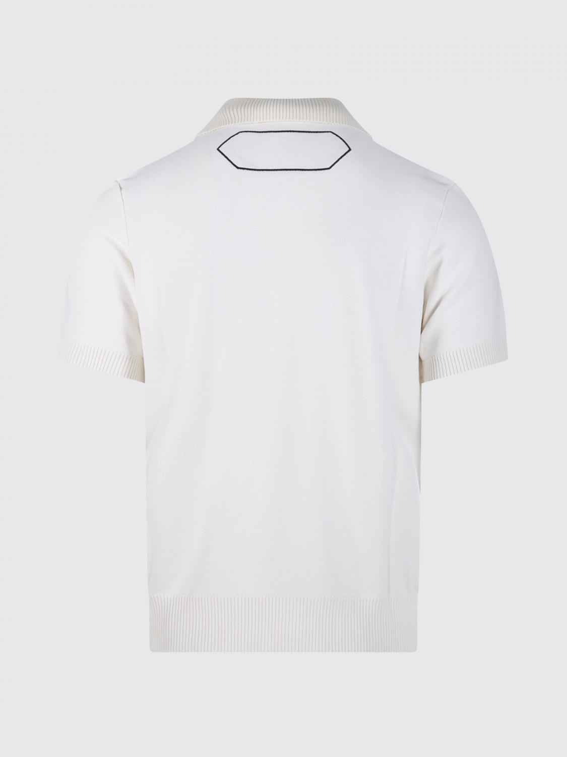 JACQUEMUS POLO: Polo de algodón y seda Jacquemus, Blanco - Img 3