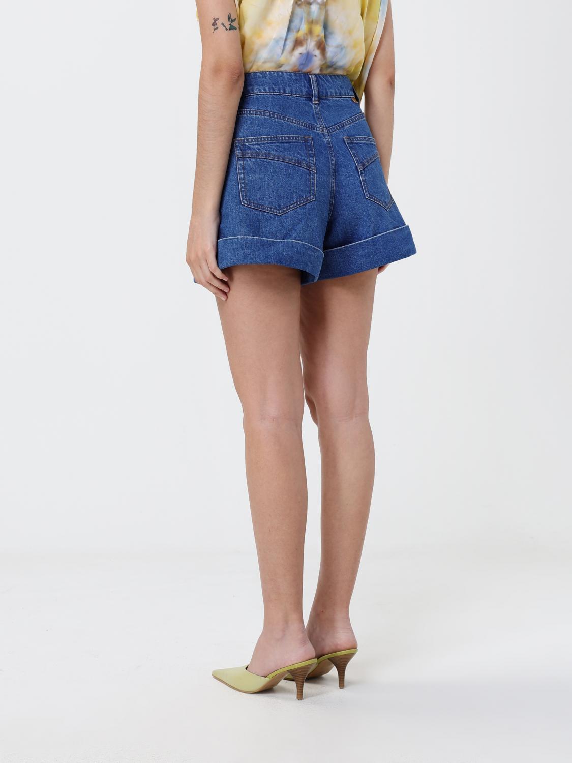 ZIMMERMANN PANTALONCINI: Pantaloncini Zimmermann in denim , Blue - Img 2