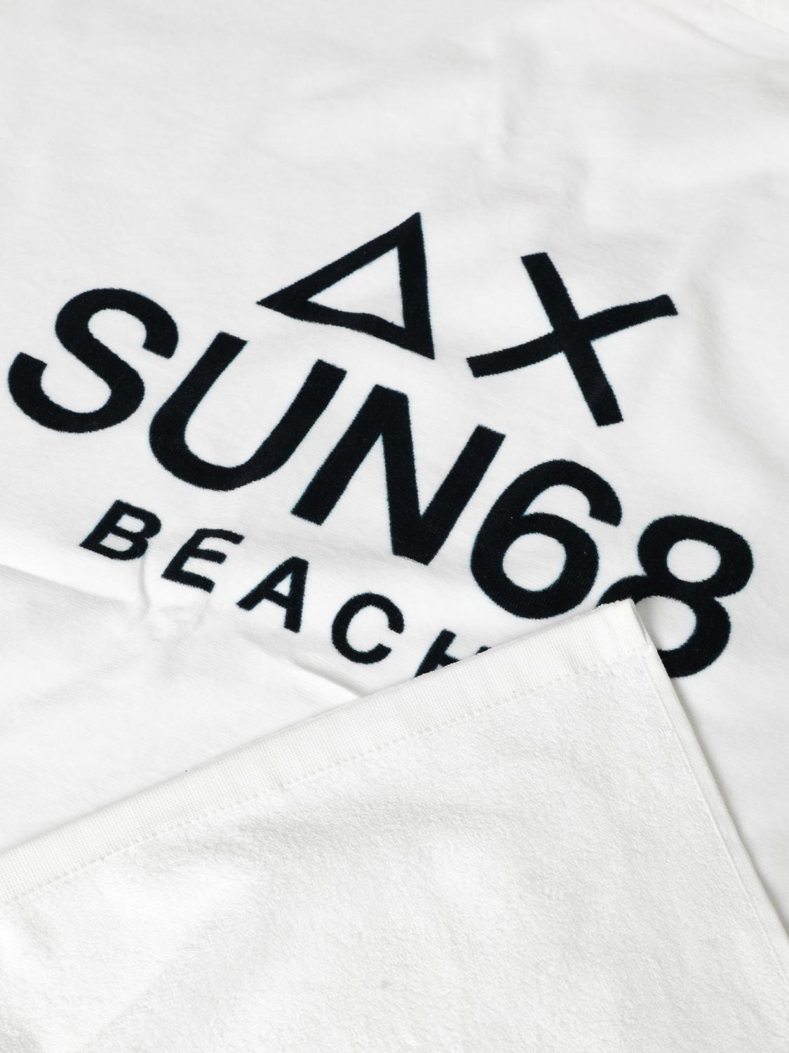 SUN68 BADE- UND STRANDTÜCHER: Bade- und strandtücher lifestyle SUN68, Weiß - Img 3