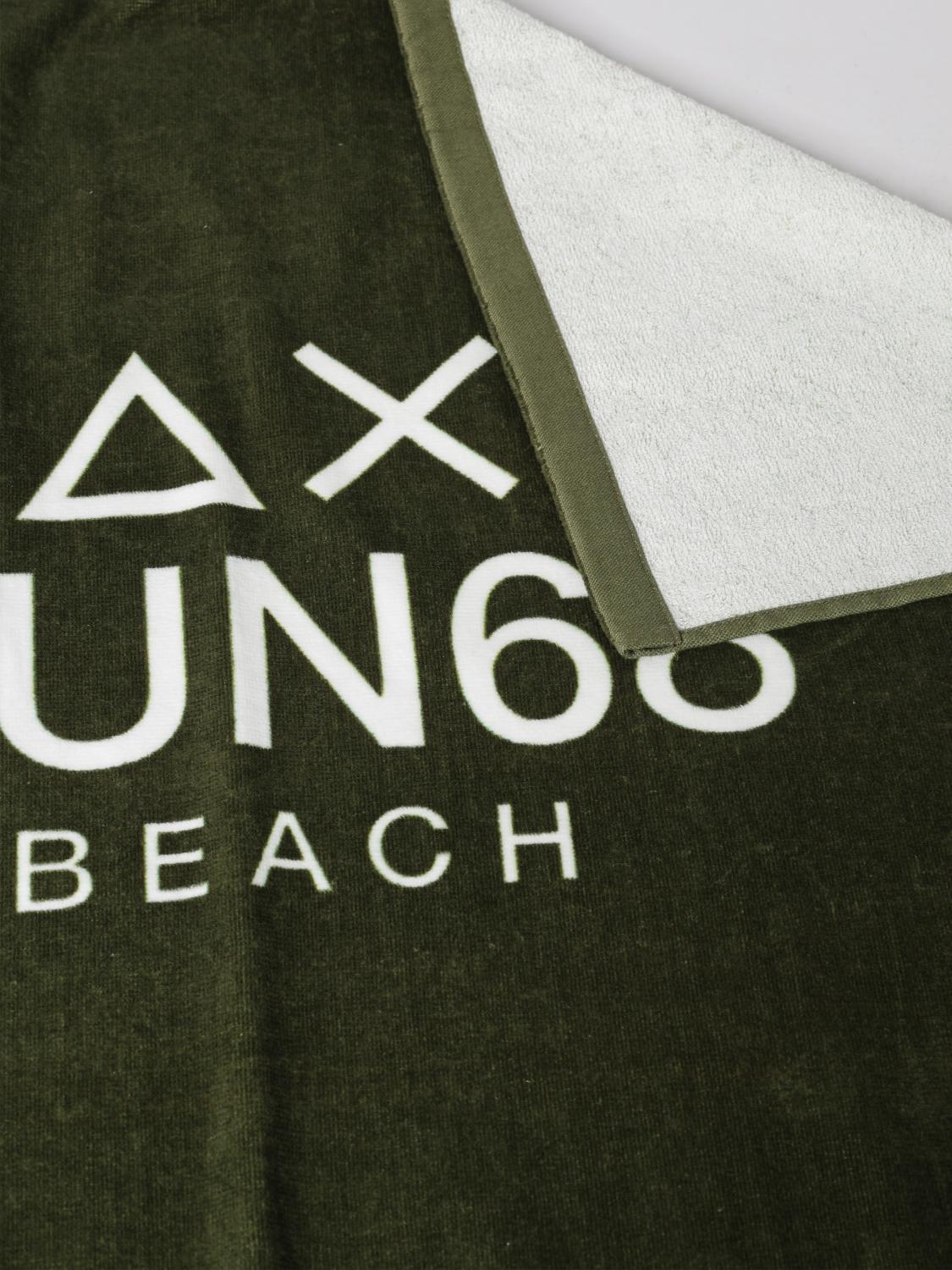 SUN68 BATH AND BEACH TOWELS: Bath and beach towels lifestyle SUN68, Green - Img 3