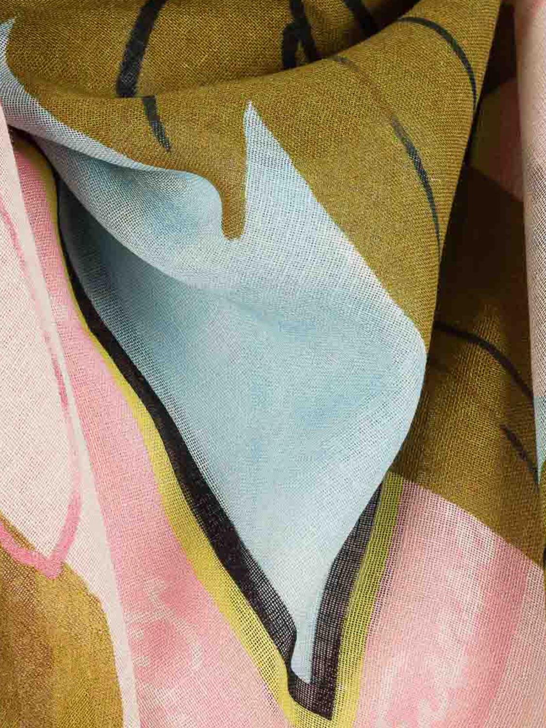 TWINSET SCIARPA: Sciarpa Twinset in misto cotone con stampa floreale , Fantasia - Img 3