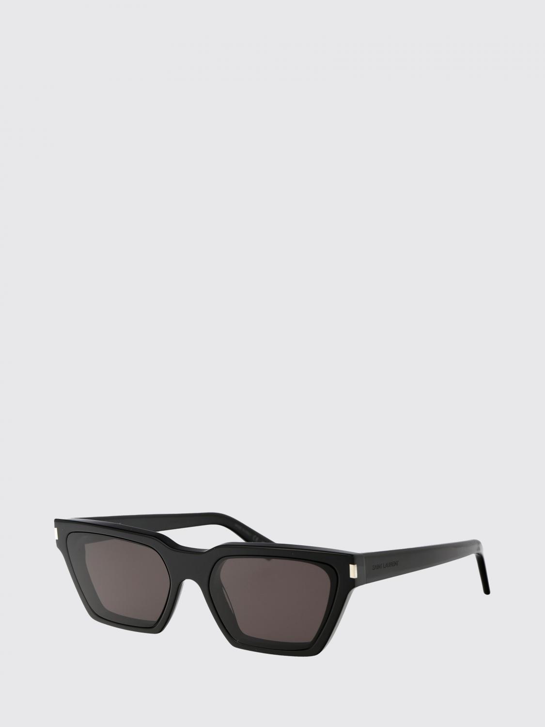 SAINT LAURENT OCCHIALI DA SOLE: Occhiali da sole SL 633 Saint Laurent in acetato, Nero - Img 1