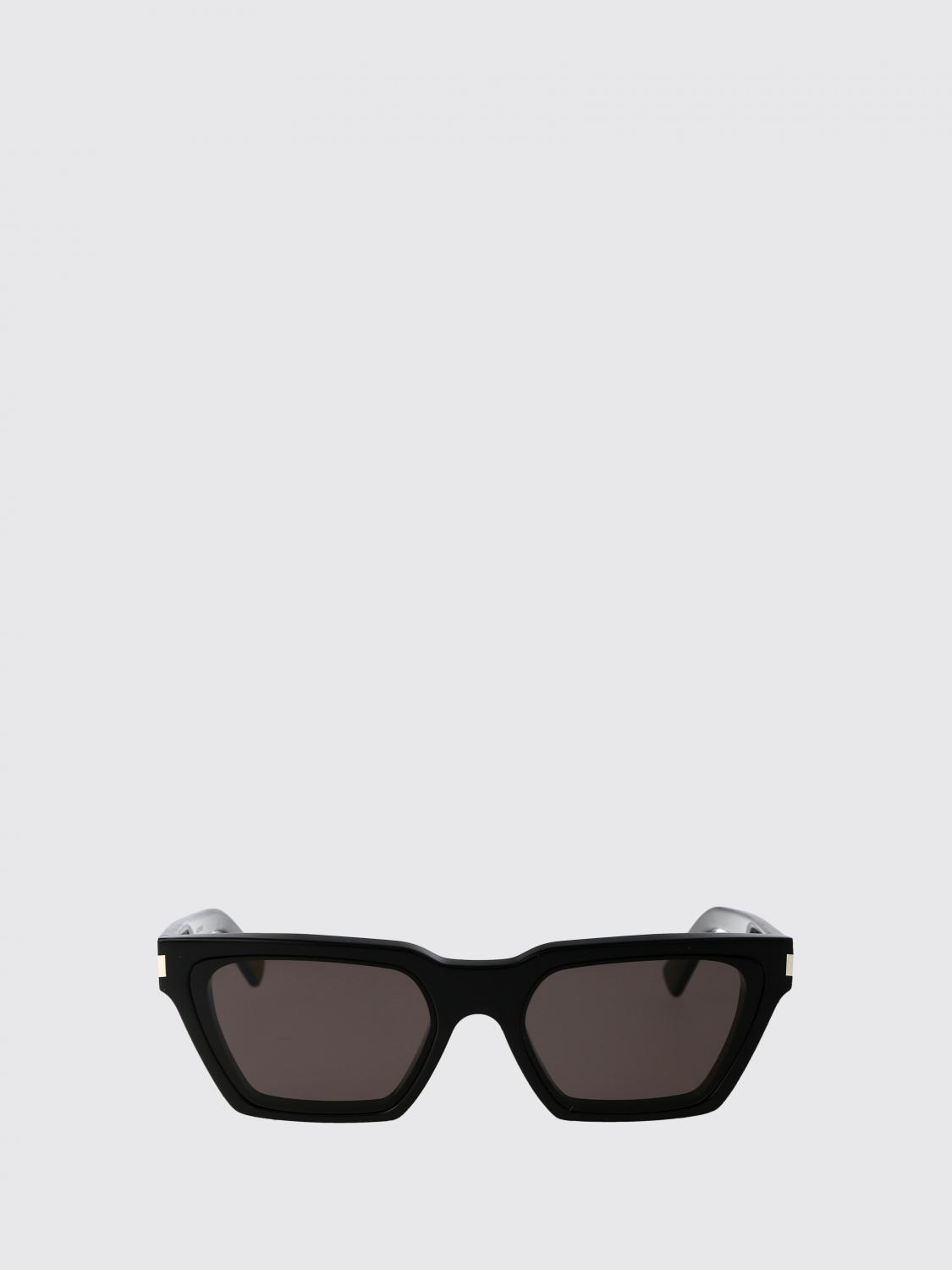 SAINT LAURENT OCCHIALI DA SOLE: Occhiali da sole SL 633 Saint Laurent in acetato, Nero - Img 2