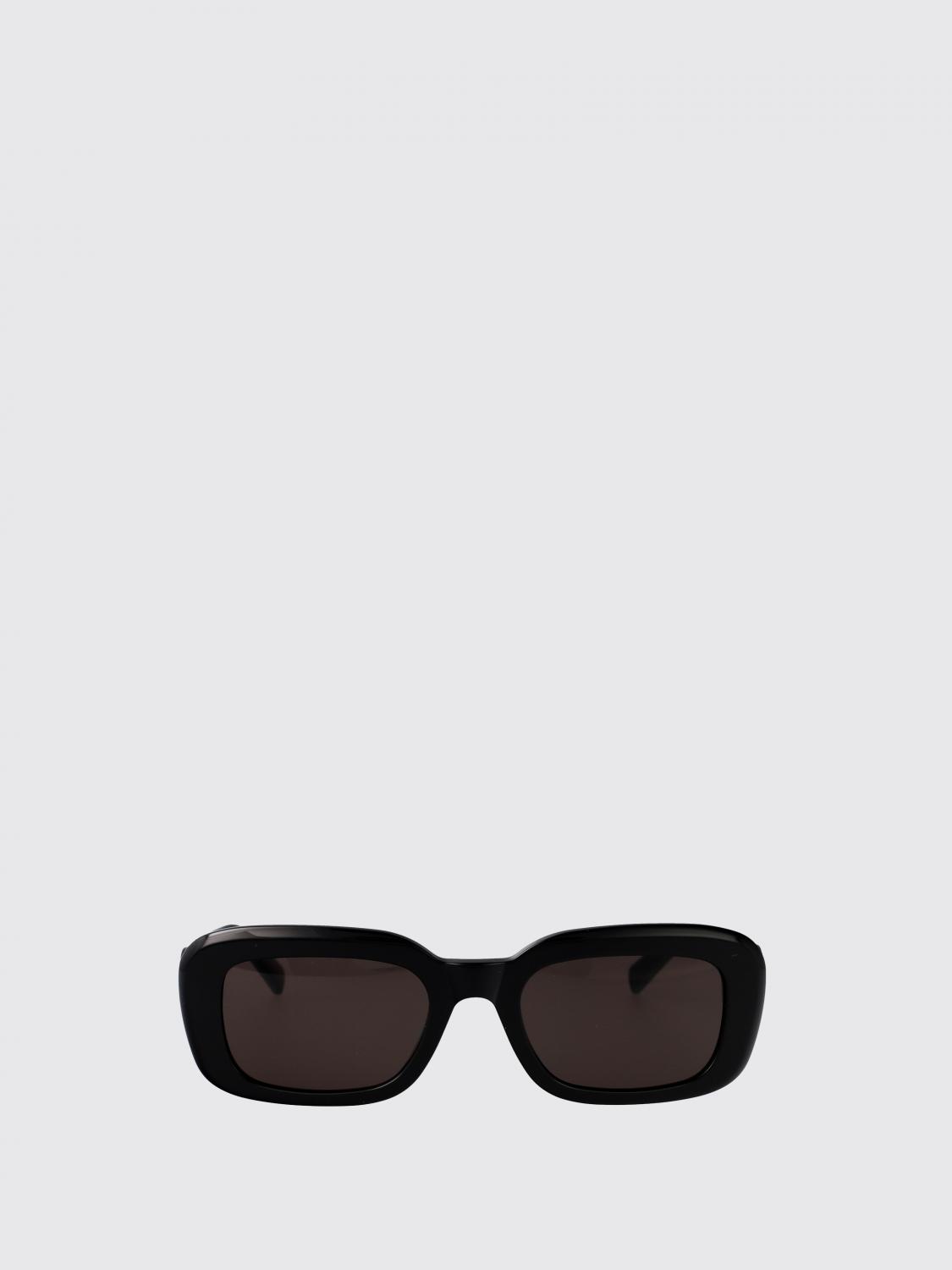 SAINT LAURENT OCCHIALI DA SOLE: Occhiali da sole in acetato Saint Laurent, Nero - Img 2