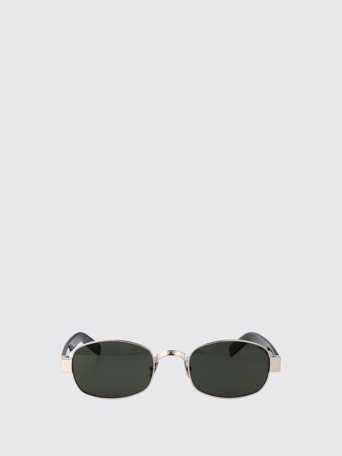 SAINT LAURENT SONNENBRILLE: Sonnenbrille aus Metall Saint Laurent, Silber - Img 2