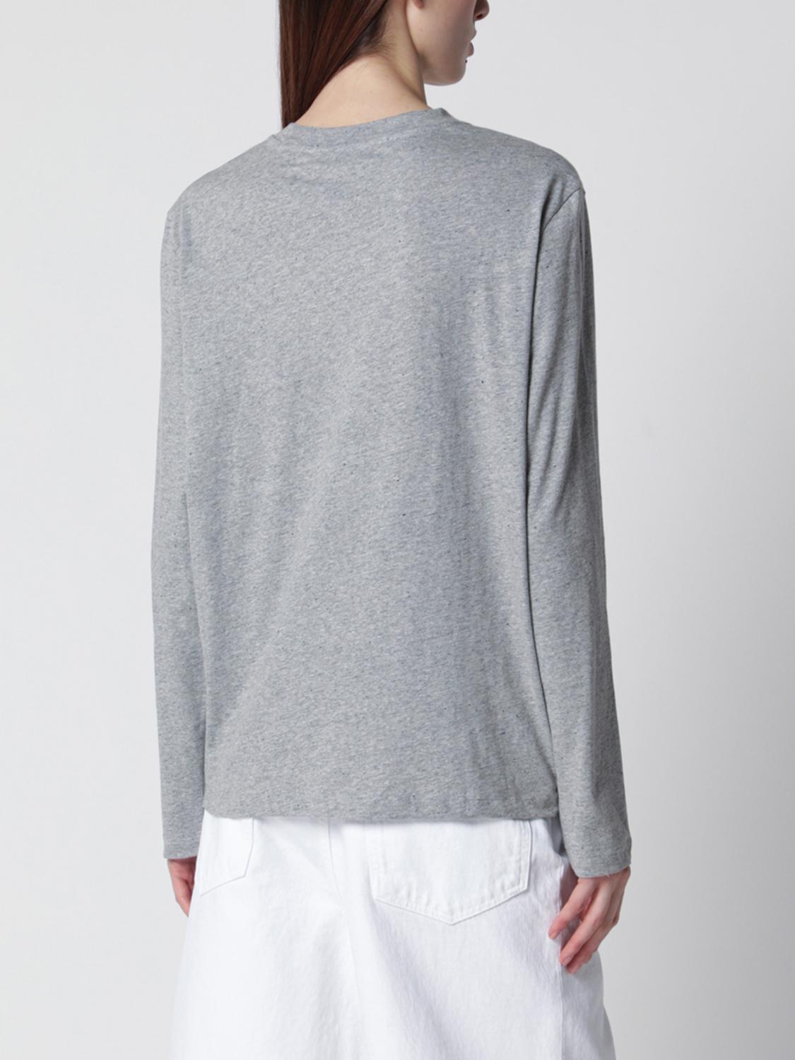 ROHE T-SHIRTS: T-shirts in cotone organico basic Rohe, Grigio - Img 3