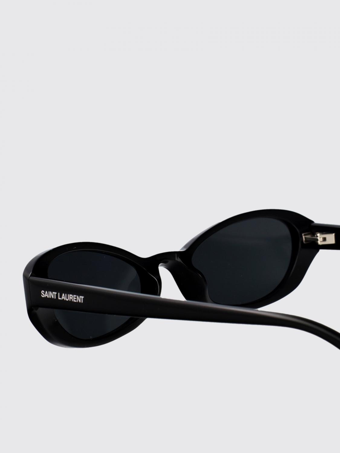 SAINT LAURENT OCCHIALI DA SOLE: Occhiali da sole SL 871 Saint Laurent in acetato , Nero - Img 4