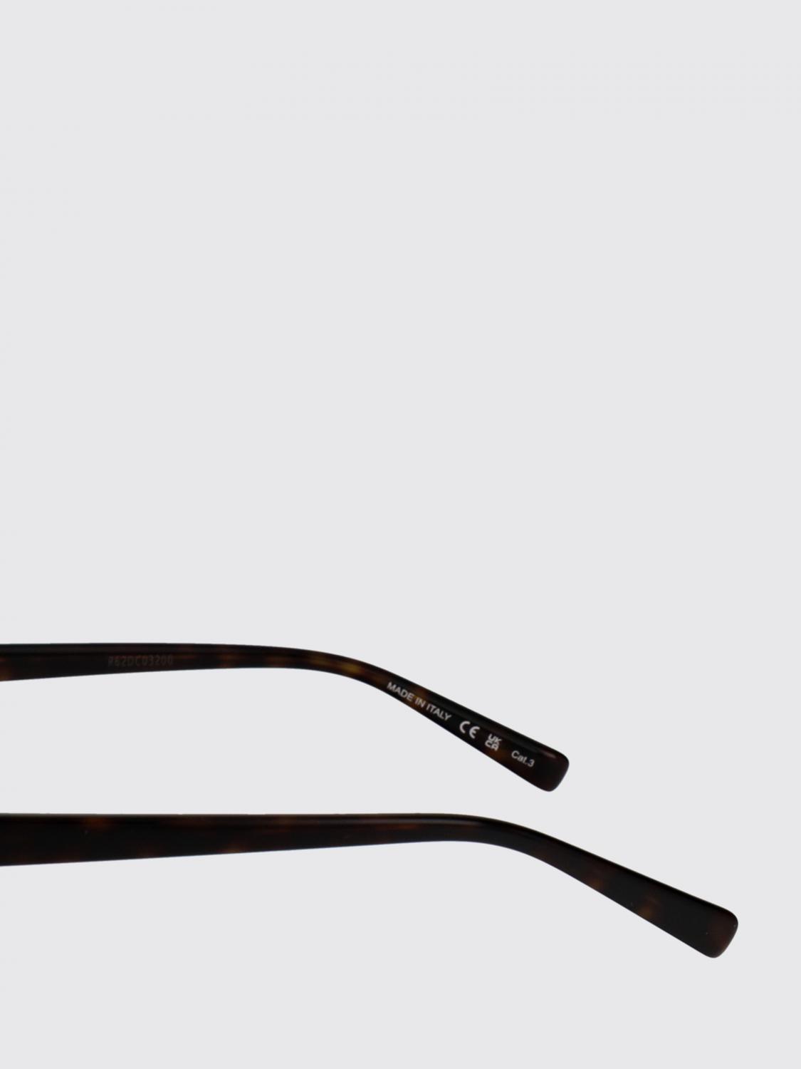 SAINT LAURENT SONNENBRILLE: Rechteckige Saint Laurent Sonnenbrille aus Acetat in Schildpattoptik mit Logo, Bunt - Img 3