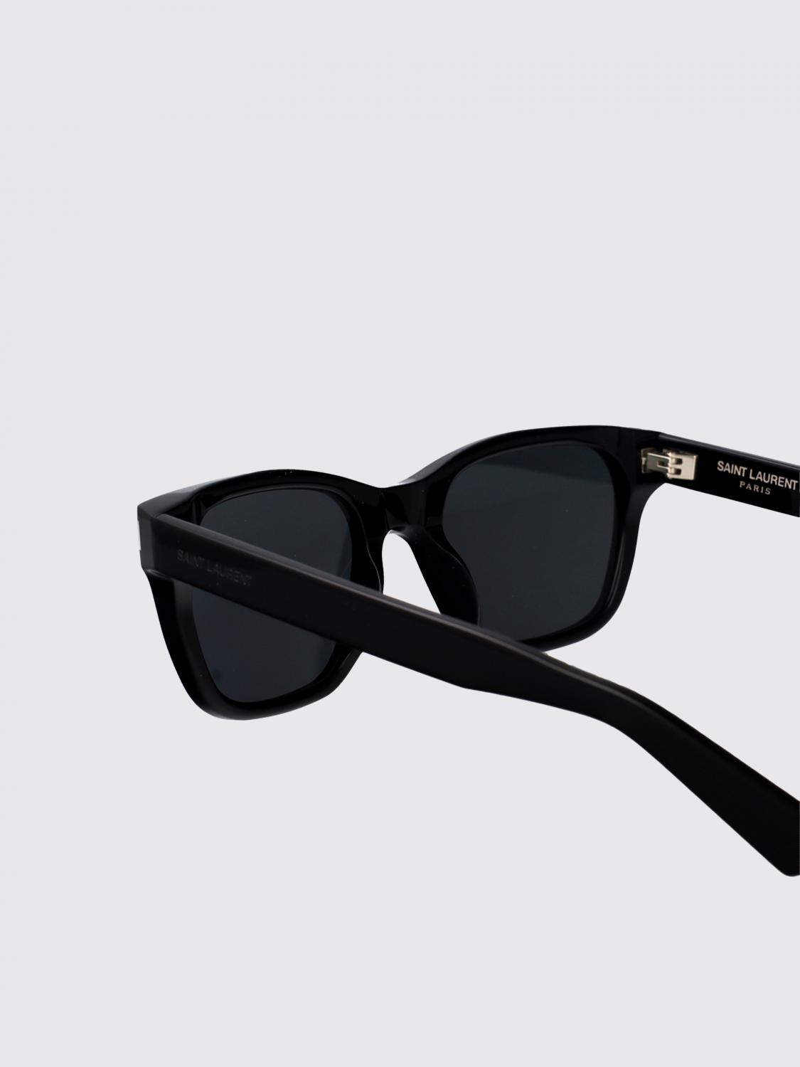 SAINT LAURENT 선글라스: Saint Laurent 아세테이트 선글라스, 블랙 - Img 4