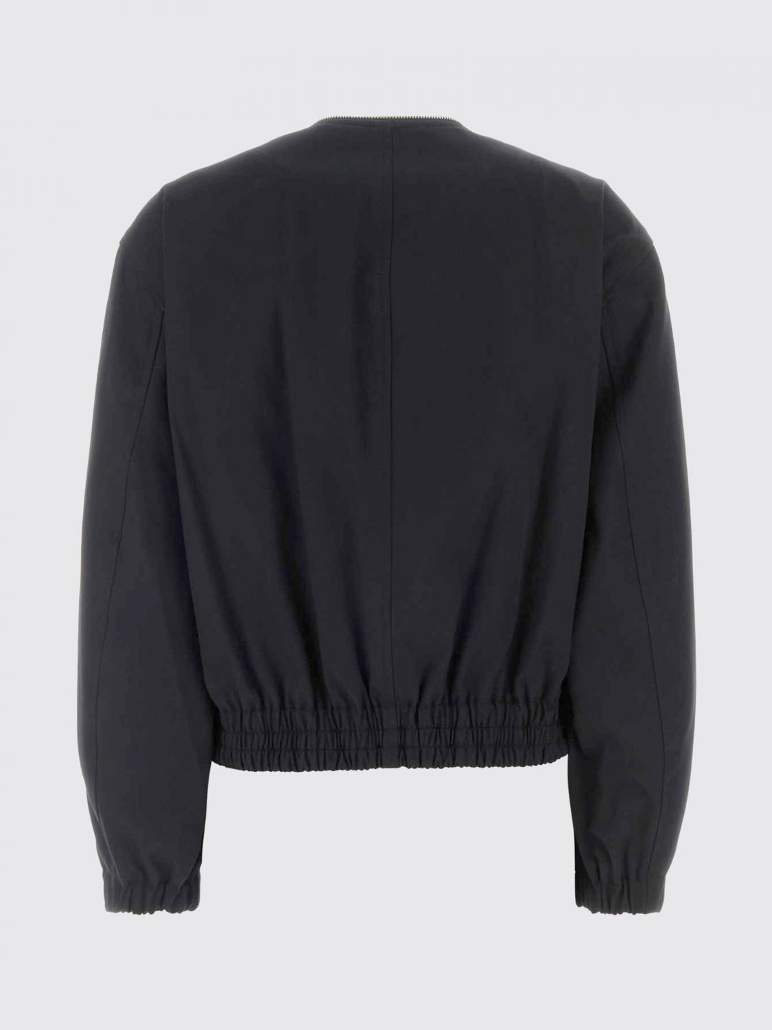 ALEXANDER WANG GIACCA: Bomber in cotone Alexander Wang, Nero - Img 3