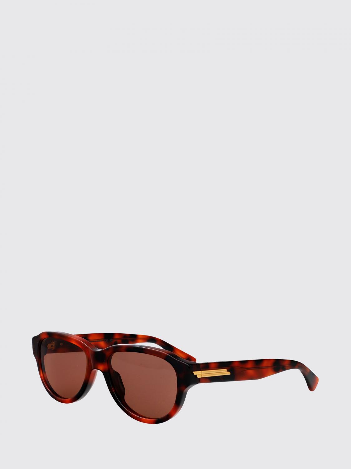 BOTTEGA VENETA OCCHIALI DA SOLE: Occhiali da sole BV1410S Bottega Veneta in acetato , Marrone - Img 2