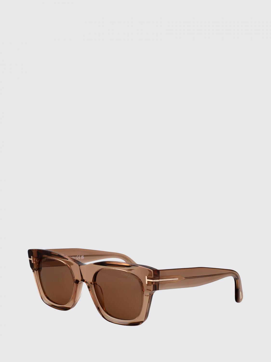 TOM FORD OCCHIALI DA SOLE: Occhiali da sole FT1314 Tom Ford in acetato , Marrone - Img 1