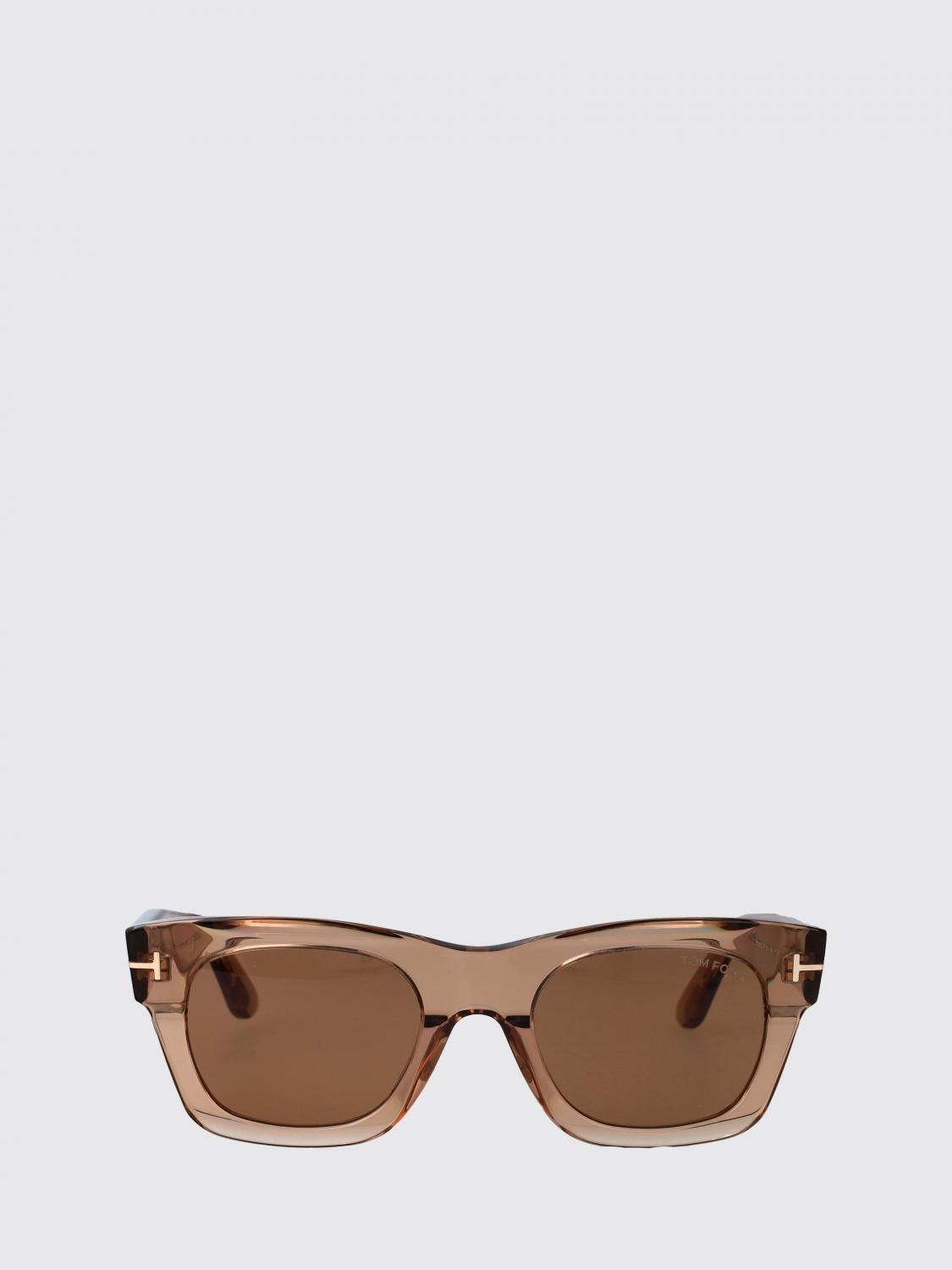 TOM FORD OCCHIALI DA SOLE: Occhiali da sole FT1314 Tom Ford in acetato , Marrone - Img 2