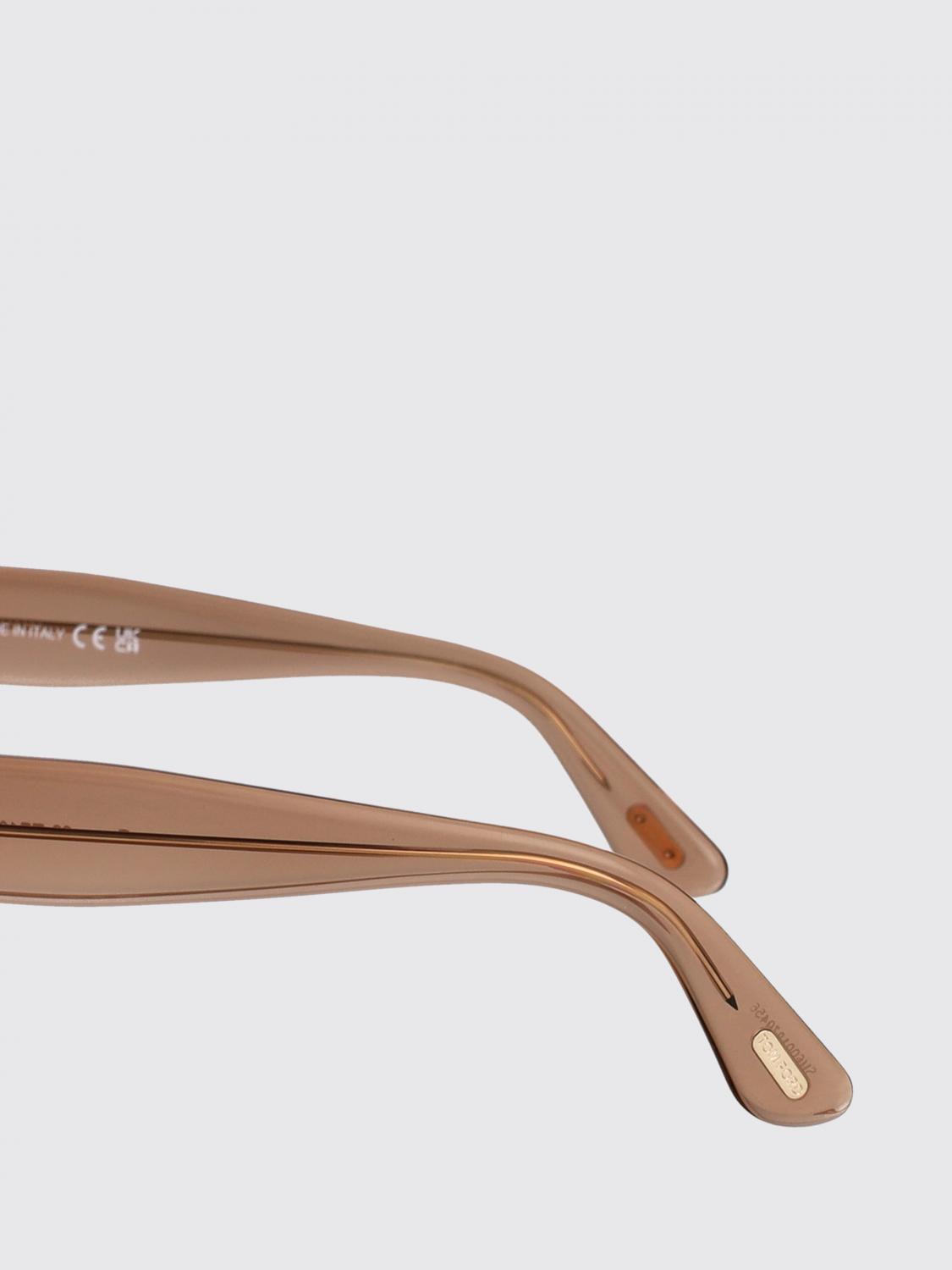 TOM FORD OCCHIALI DA SOLE: Occhiali da sole FT1314 Tom Ford in acetato , Marrone - Img 3