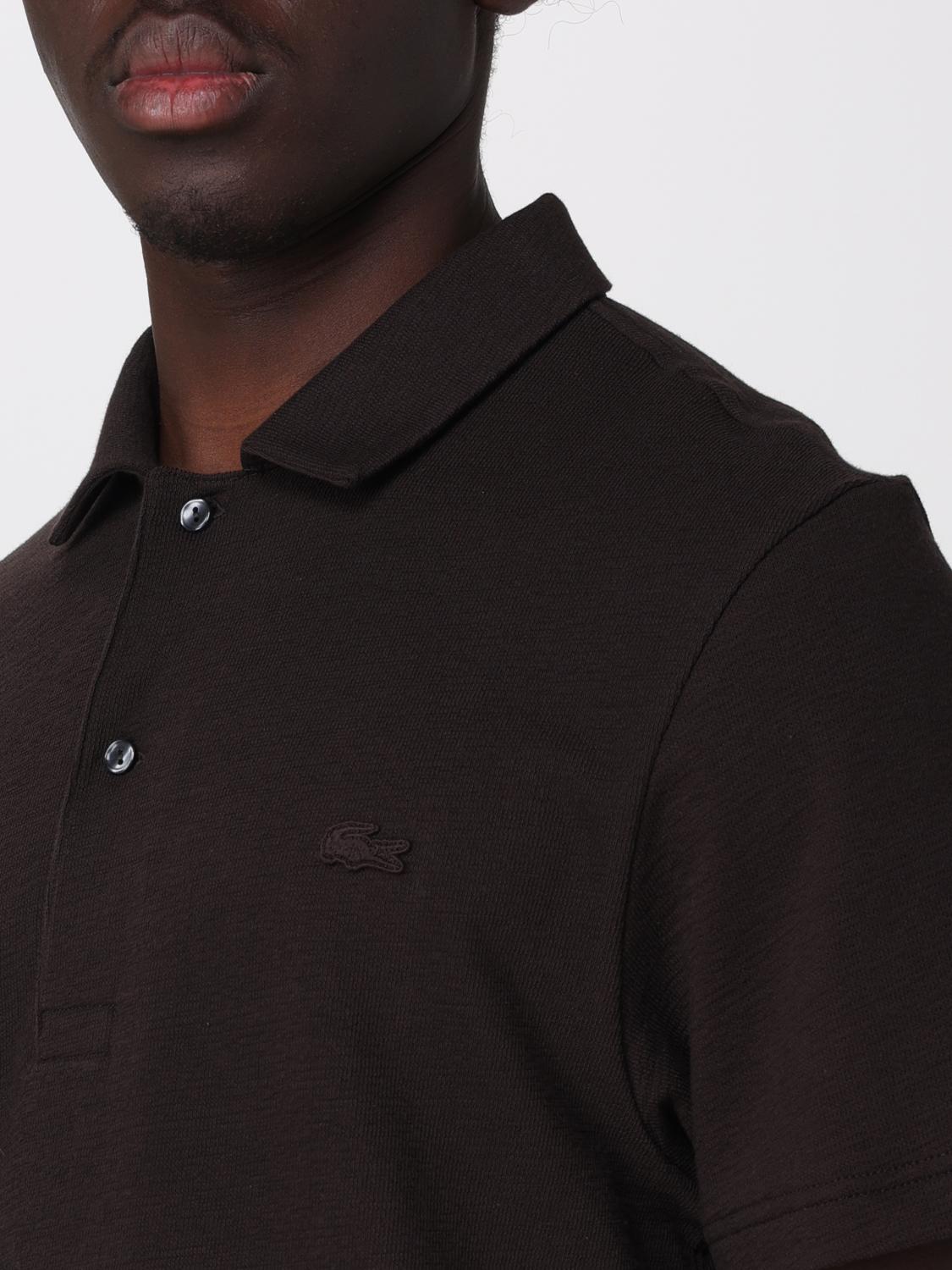 LACOSTE POLO: Polo de algodón Lacoste, Marrón - Img 3