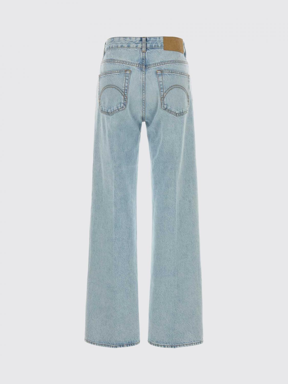 BLAZÉ MILANO JEANS: Pantaloni straight Blazé Milano in denim , Ghiaccio - Img 3