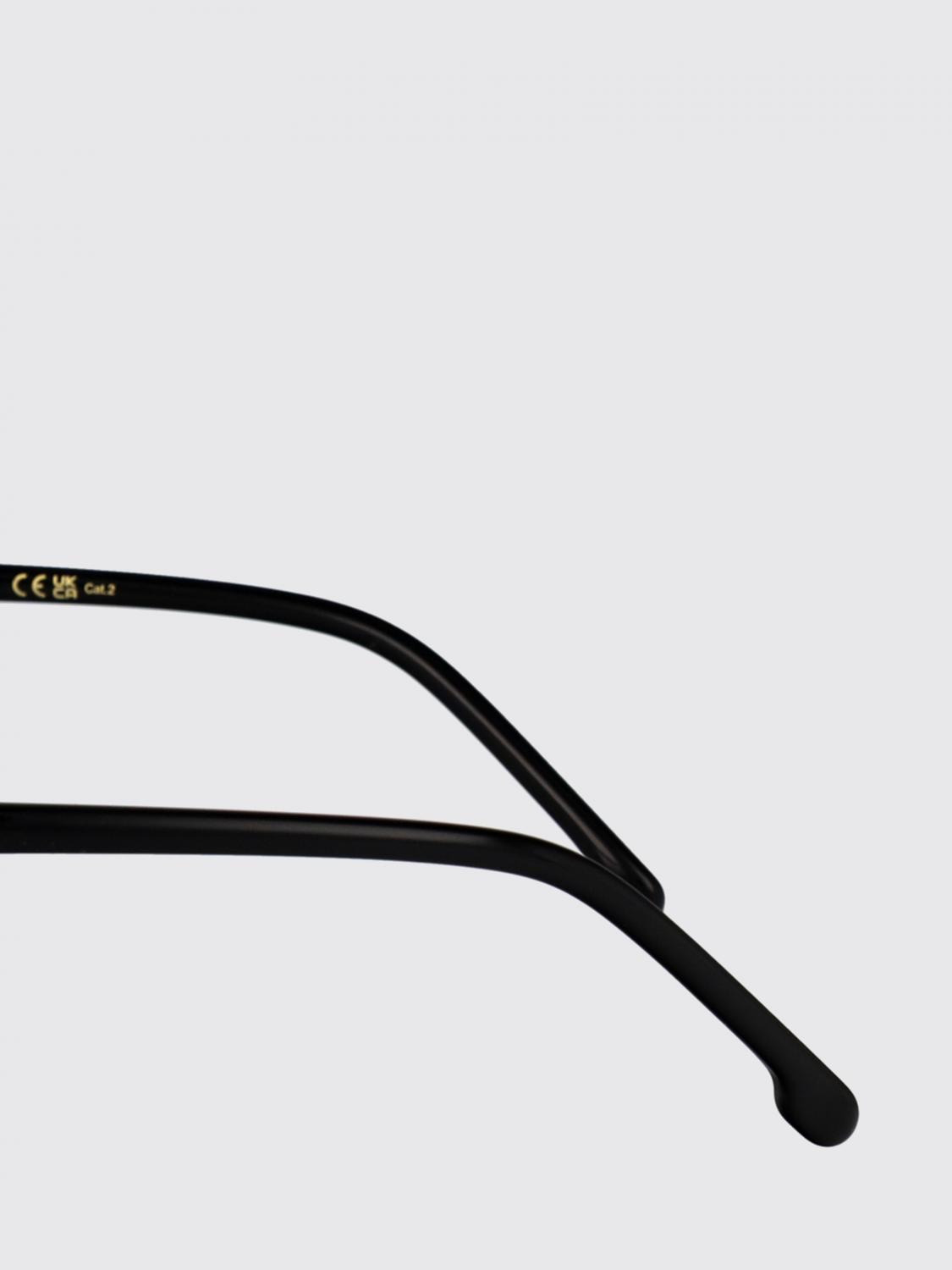 CARRERA LUNETTES DE SOLEIL: Lunettes de soleil aviateur rectangulaires Carrera avec double pont en métal, Noir - Img 3