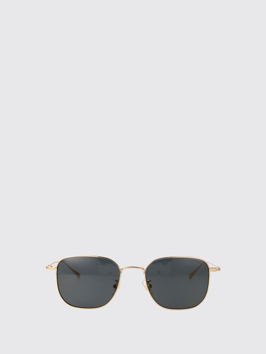 MONTBLANC SUNGLASSES: MB0477SA Metal Sunglasses Montblanc, Gold - Img 2
