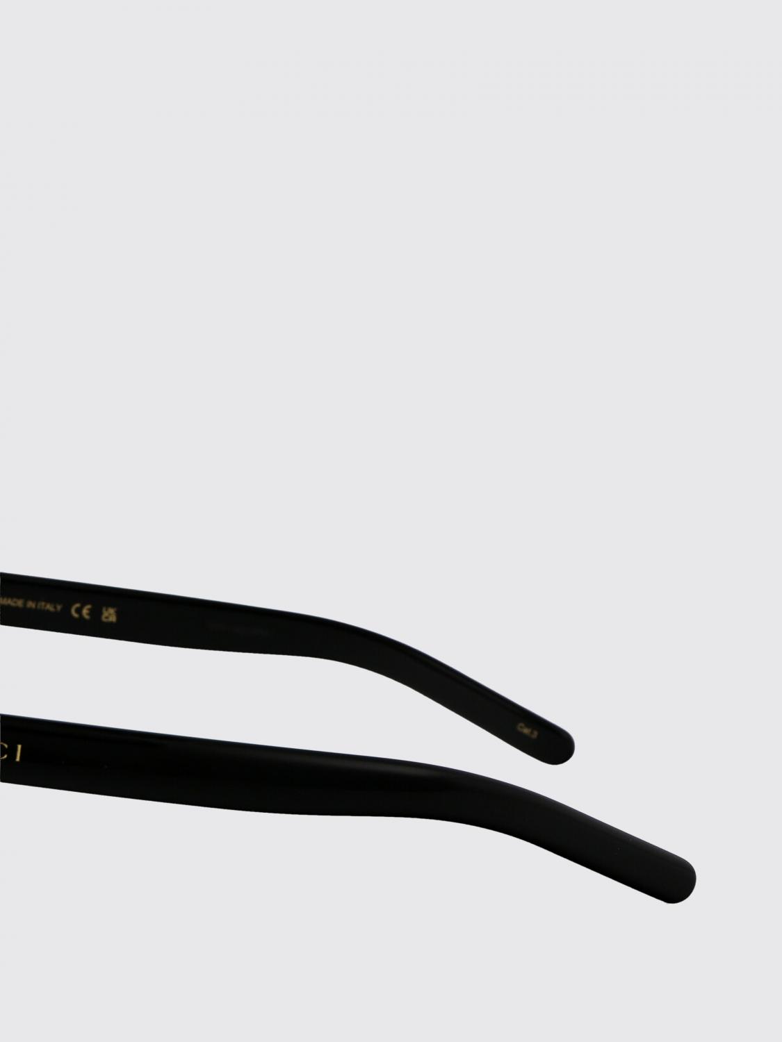 GUCCI SONNENBRILLE: Sonnenbrille aus Acetat GG1524S Gucci, Schwarz - Img 3