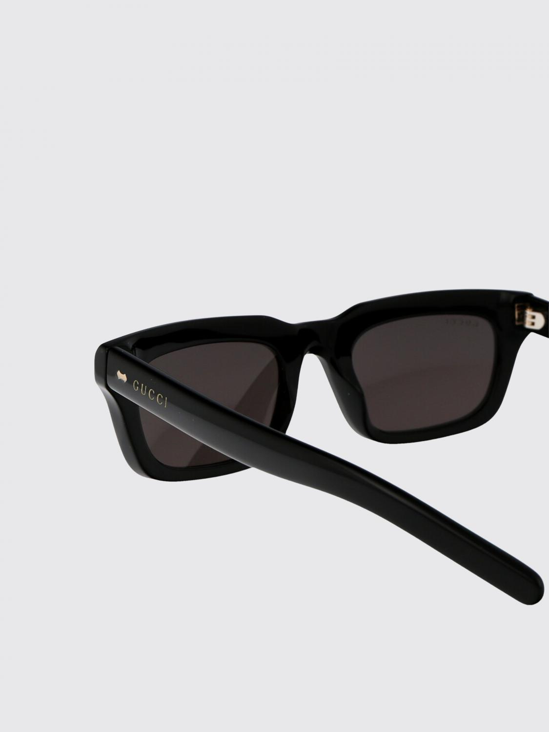 GUCCI SONNENBRILLE: Sonnenbrille aus Acetat GG1524S Gucci, Schwarz - Img 4