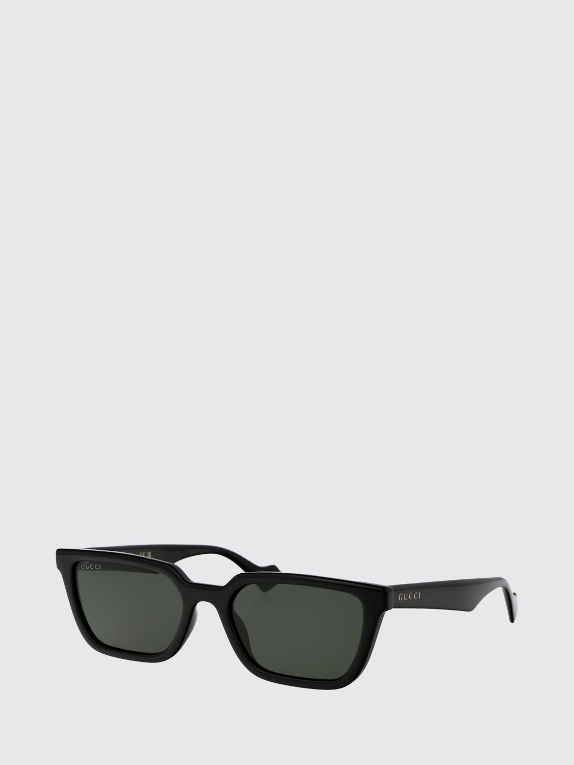 GUCCI OCCHIALI DA SOLE: Occhiali da sole GG1539S Gucci in acetato , Nero - Img 1
