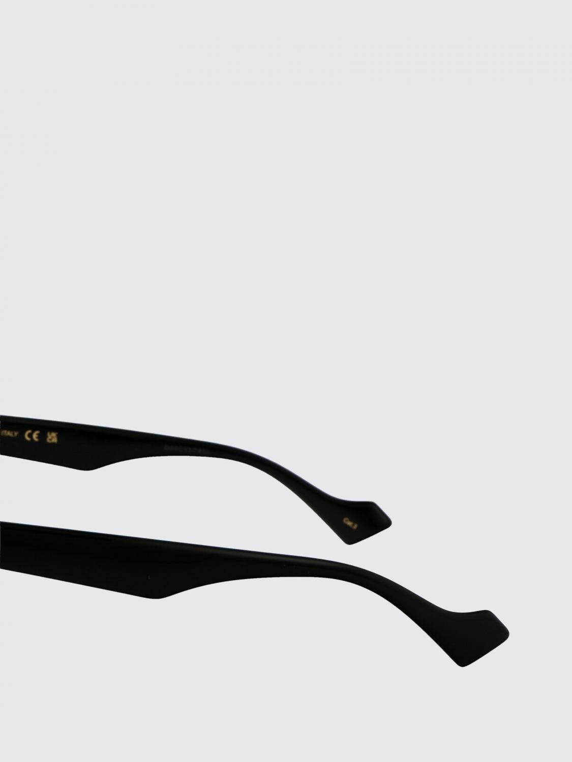GUCCI OCCHIALI DA SOLE: Occhiali da sole GG1539S Gucci in acetato , Nero - Img 3
