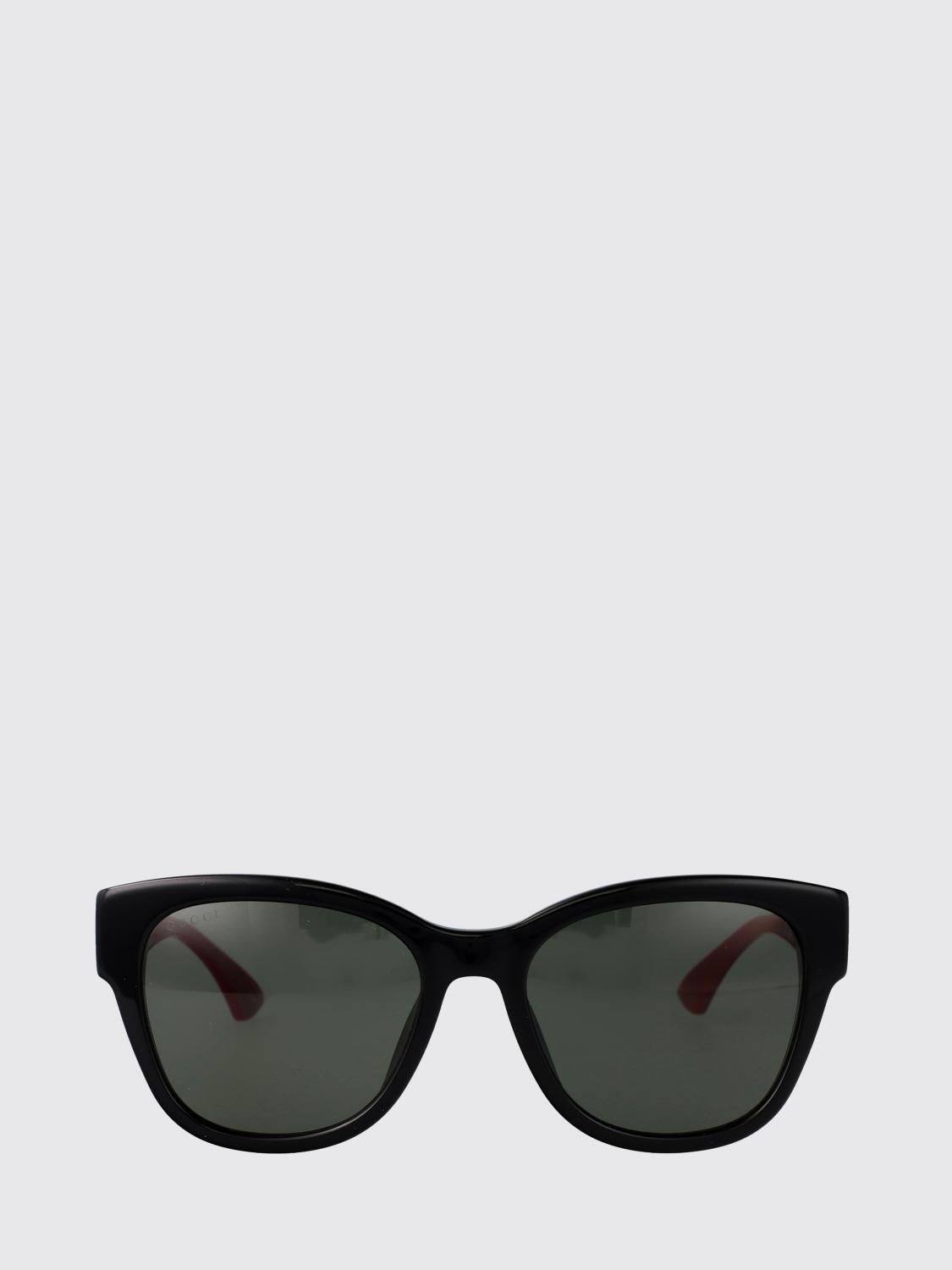 GUCCI OCCHIALI DA SOLE: Occhiali da sole GG1866SK Gucci in acetato , Nero - Img 2