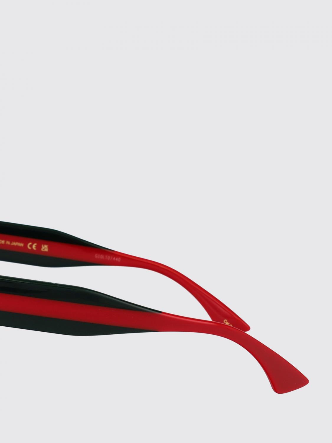 GUCCI OCCHIALI DA SOLE: Occhiali da sole GG1866SK Gucci in acetato , Nero - Img 3