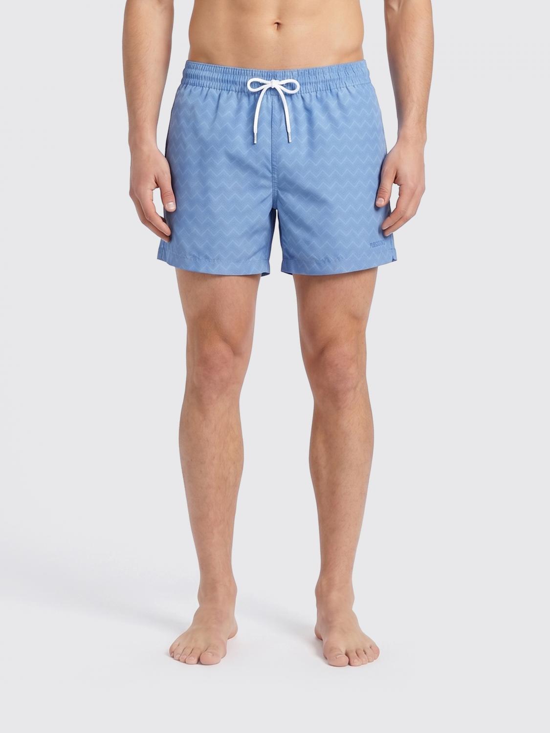 MISSONI BADEMODE: Missoni Polyester-Badeanzug mit Zickzackmuster, Blau - Img 1