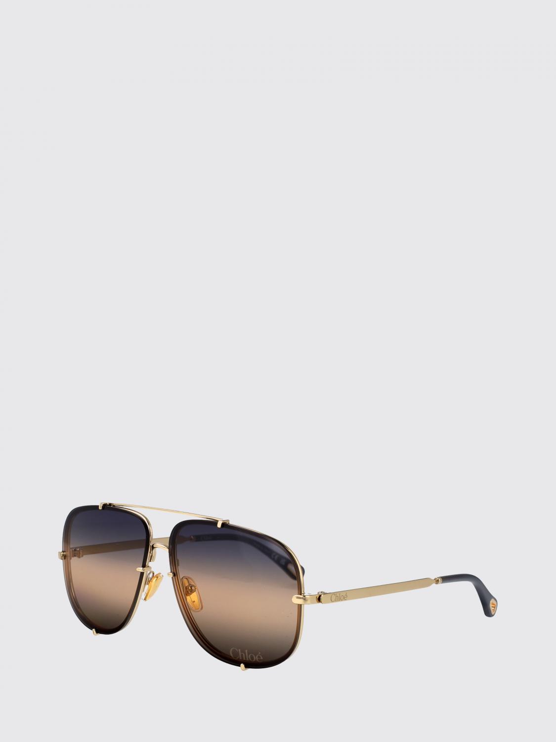 CHLOÉ GAFAS DE SOL: Gafas de sol de metal CH0348S Chloé, Gris - Img 1