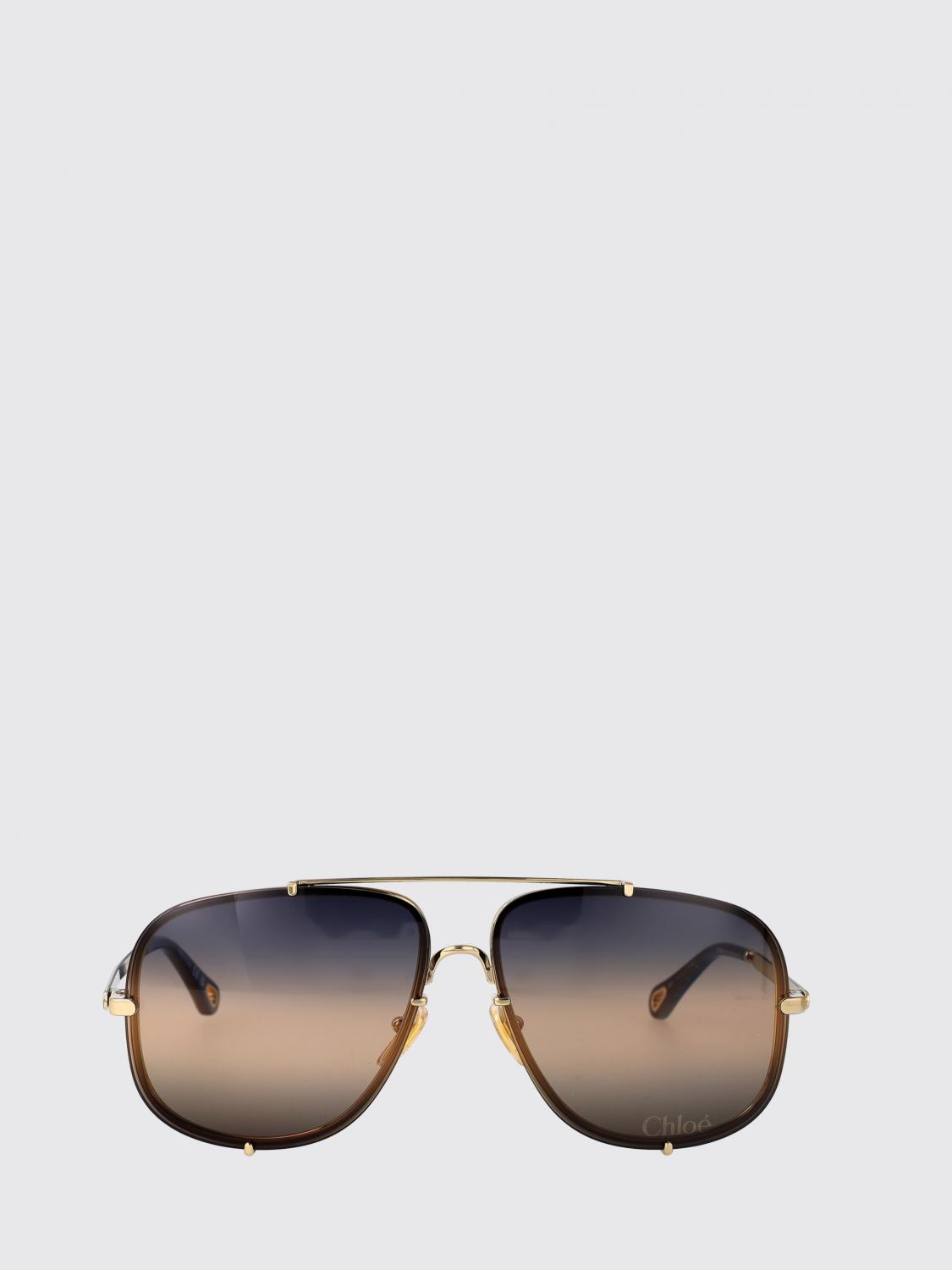 CHLOÉ GAFAS DE SOL: Gafas de sol de metal CH0348S Chloé, Gris - Img 2