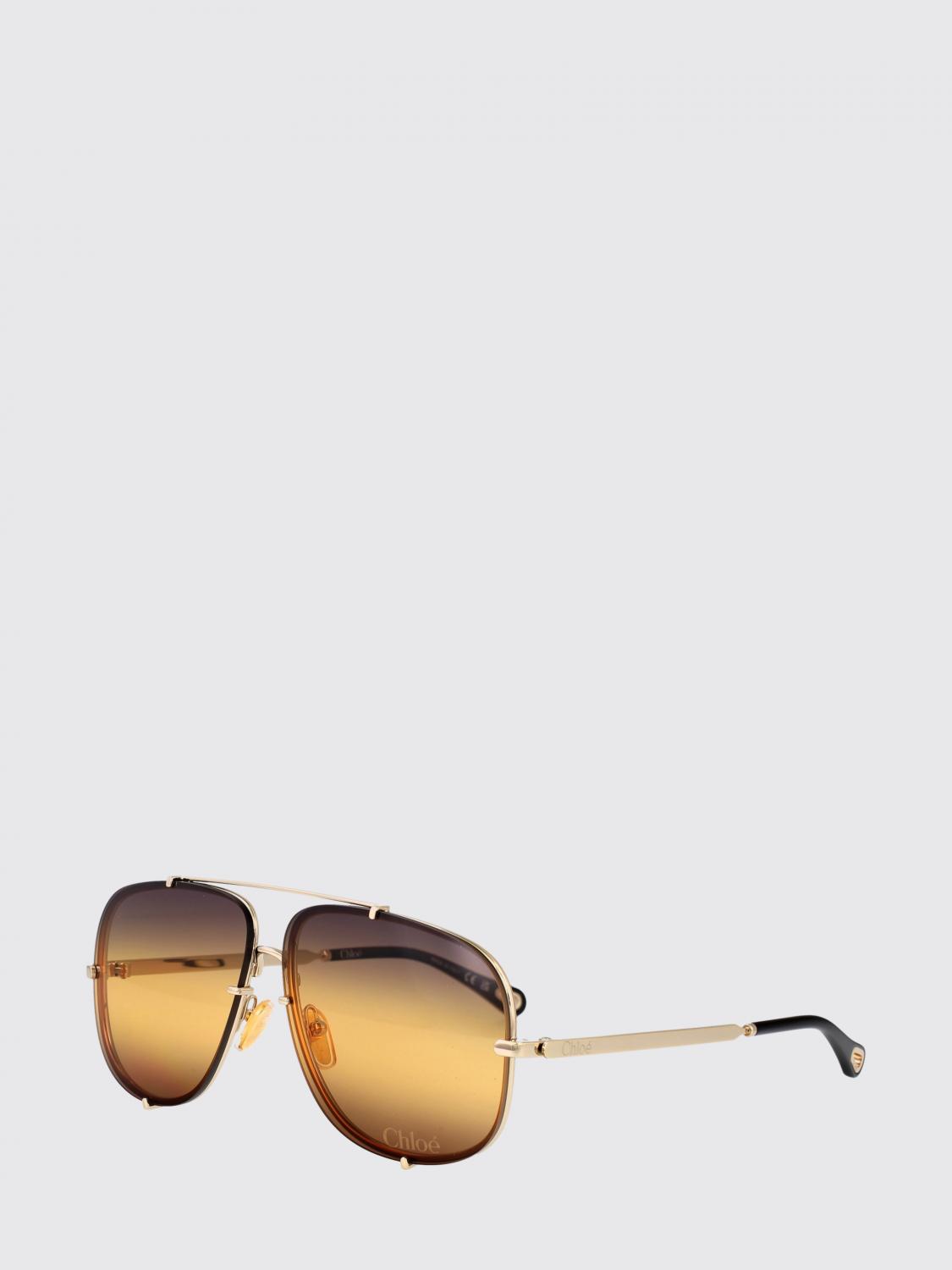 CHLOÉ SONNENBRILLE: CH0348S Sonnenbrille aus Metall Chloé, Gold - Img 1