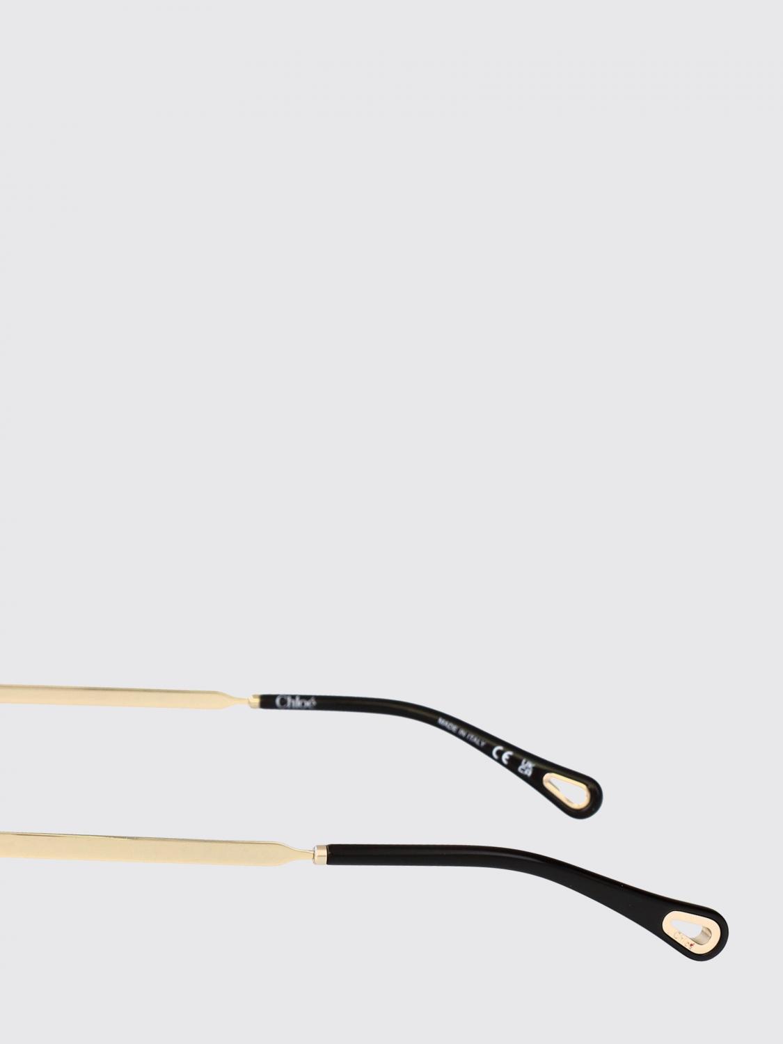 CHLOÉ SONNENBRILLE: CH0348S Sonnenbrille aus Metall Chloé, Gold - Img 3