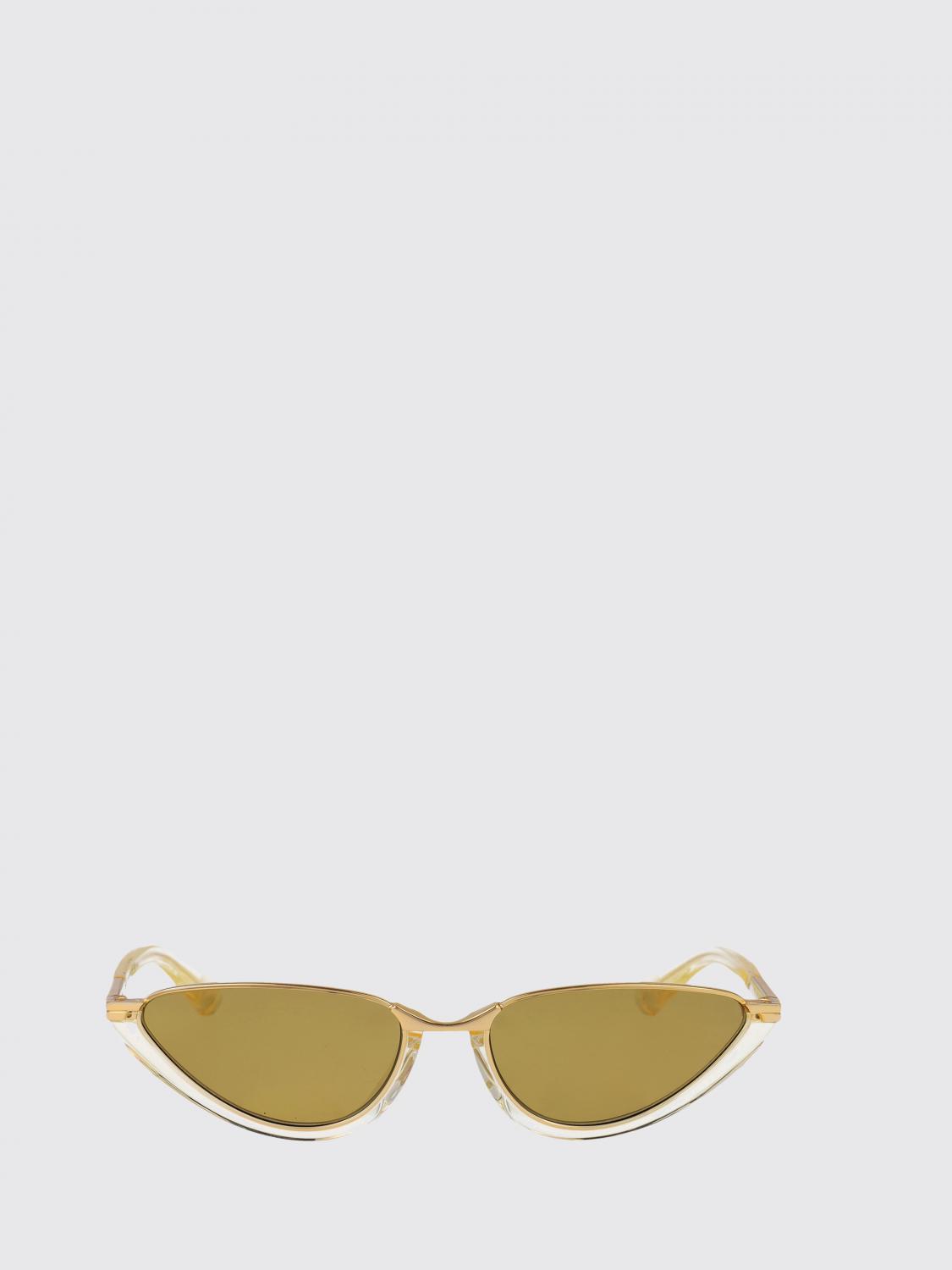 BOTTEGA VENETA OCCHIALI DA SOLE: Occhiali da sole BV1346S Bottega Veneta in acetato , Giallo - Img 2