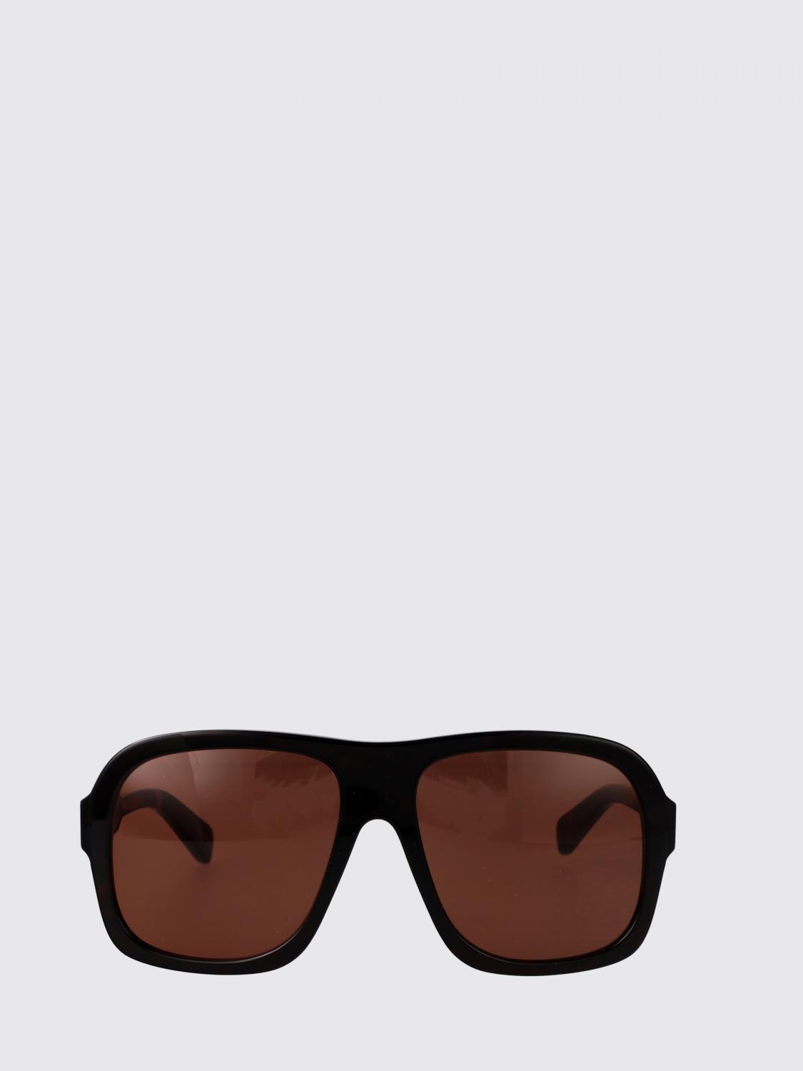 CHLOÉ OCCHIALI DA SOLE: Occhiali da sole CH0331S Chloé in acetato , Marrone - Img 2