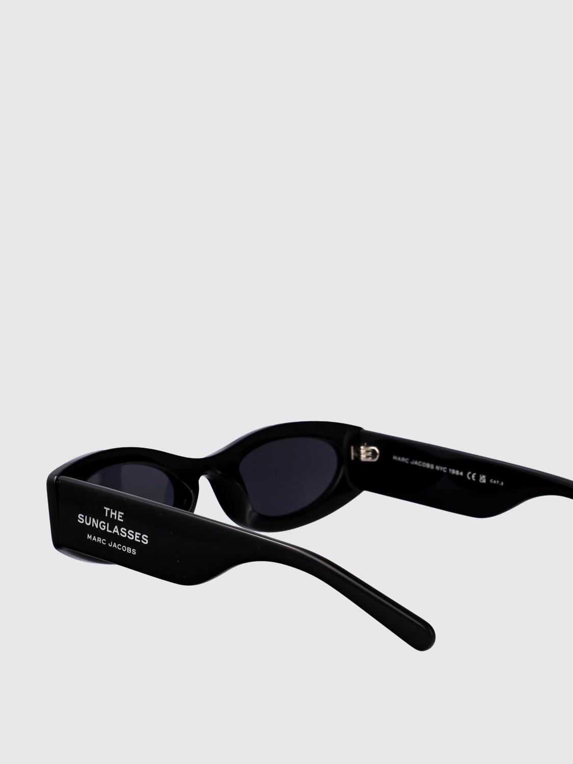 MARC JACOBS OCCHIALI DA SOLE: Occhiali da sole MARC858/G/S Marc Jacobs in acetato , Nero - Img 4